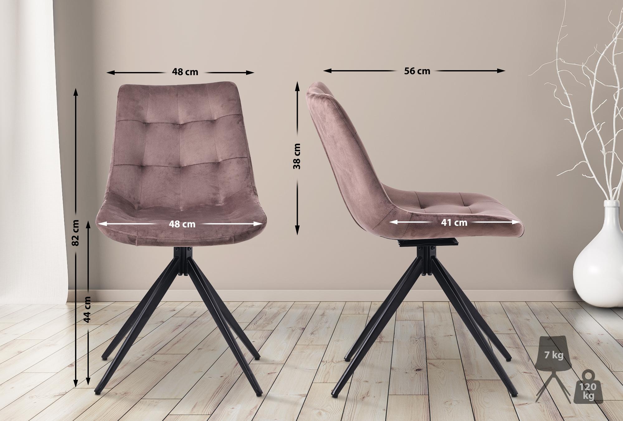 2er Set Esszimmerstuhl Merna
