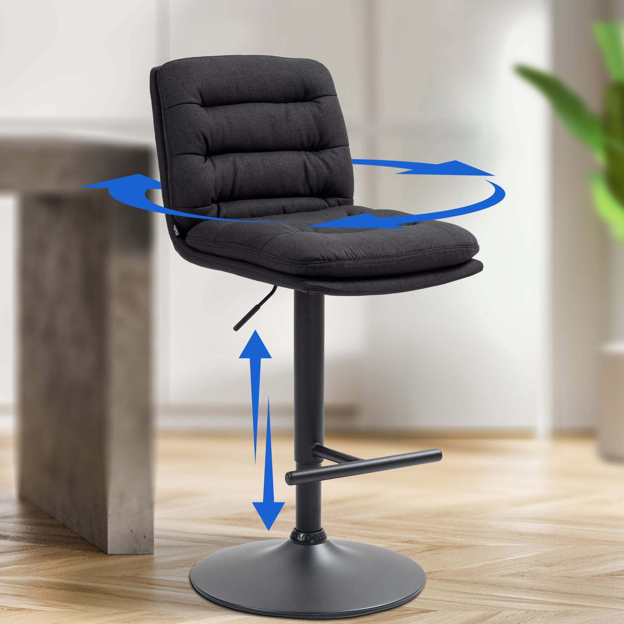 Barhocker Damar Stoff