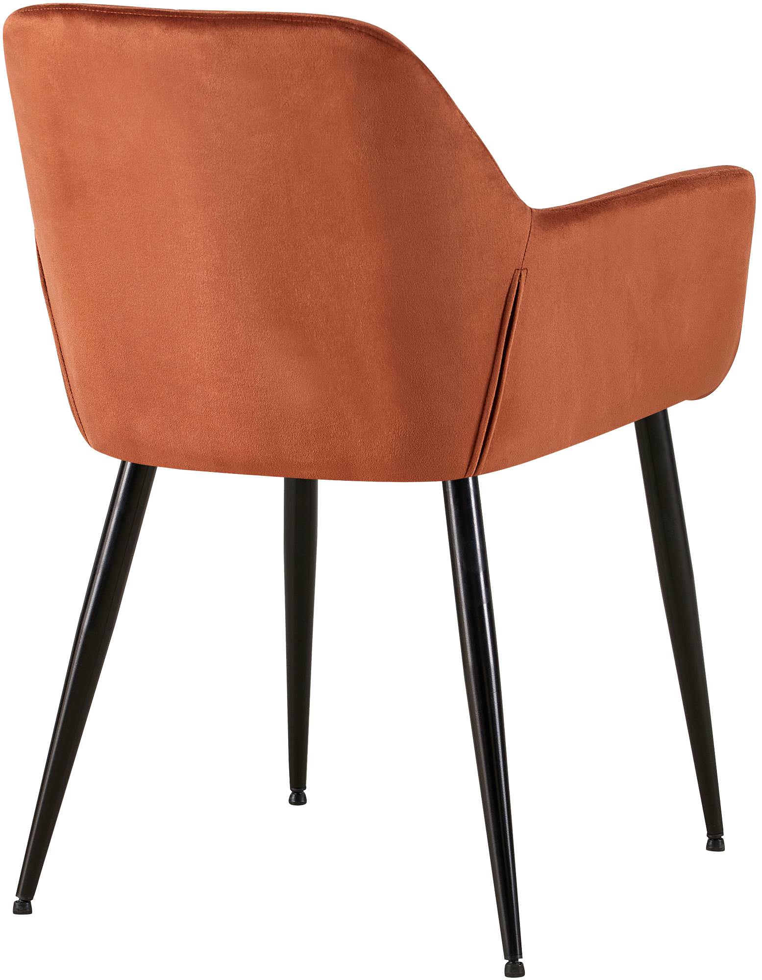 2er Set Esszimmerstuhl Emia Samt
