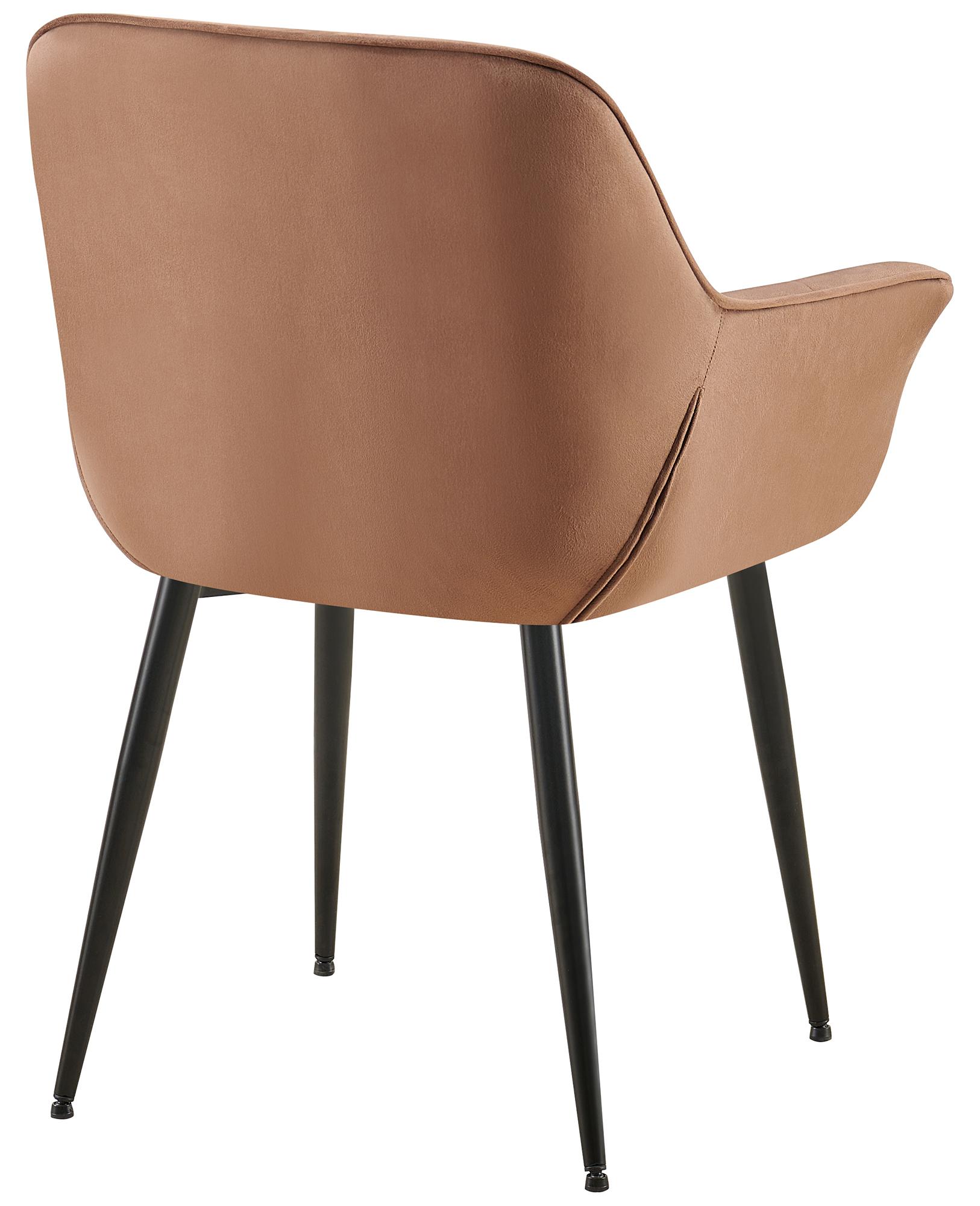 2er Set Esszimmerstuhl Roseville Samt