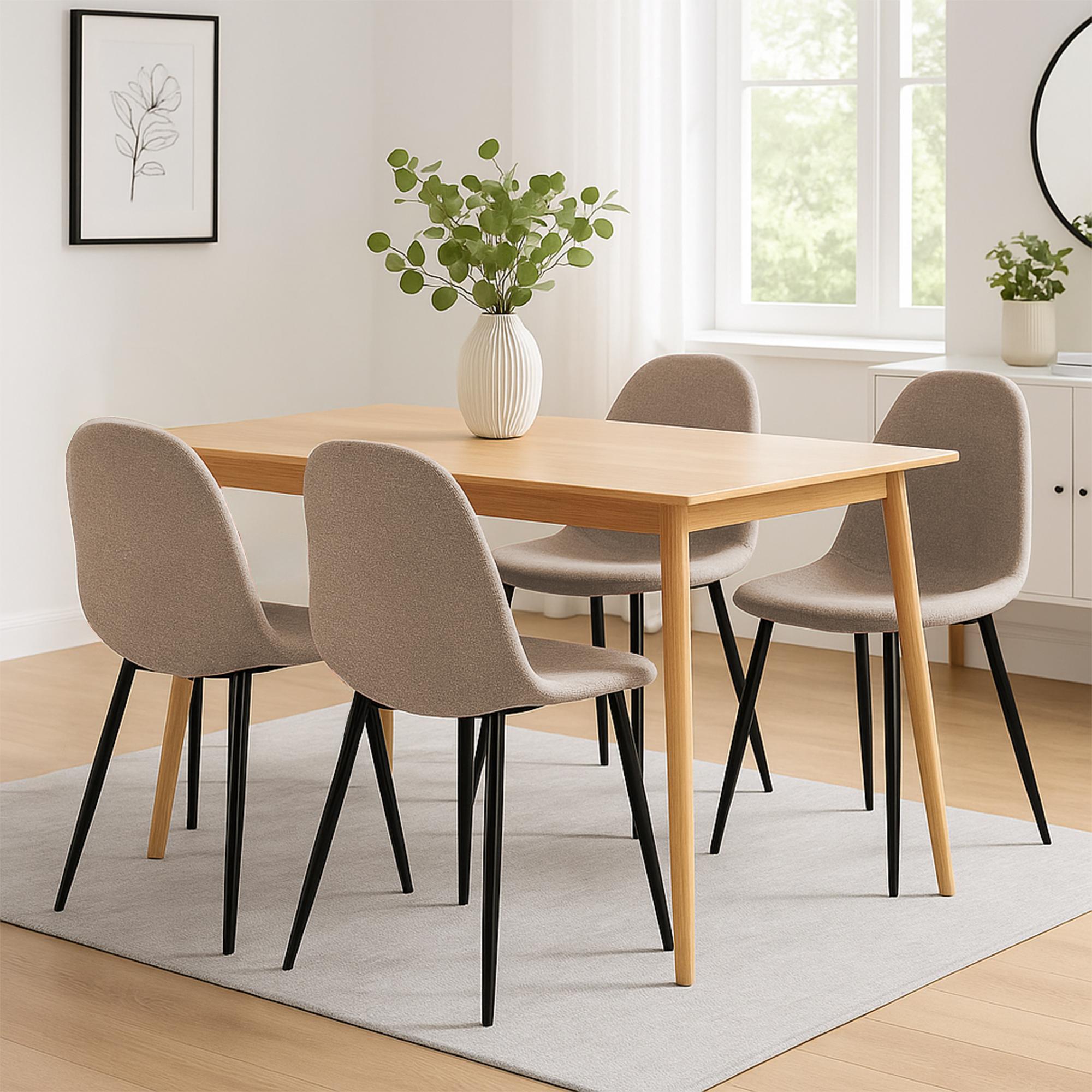 4er Set Esszimmerstühle Napier