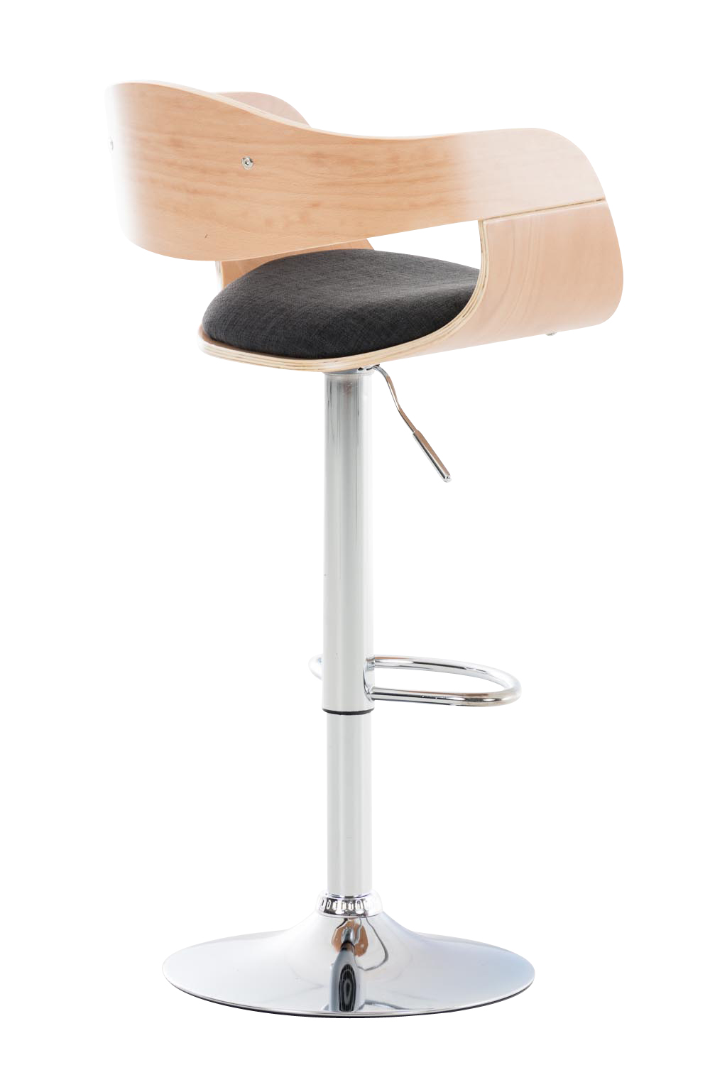2er Set Barhocker Kingston Stoff