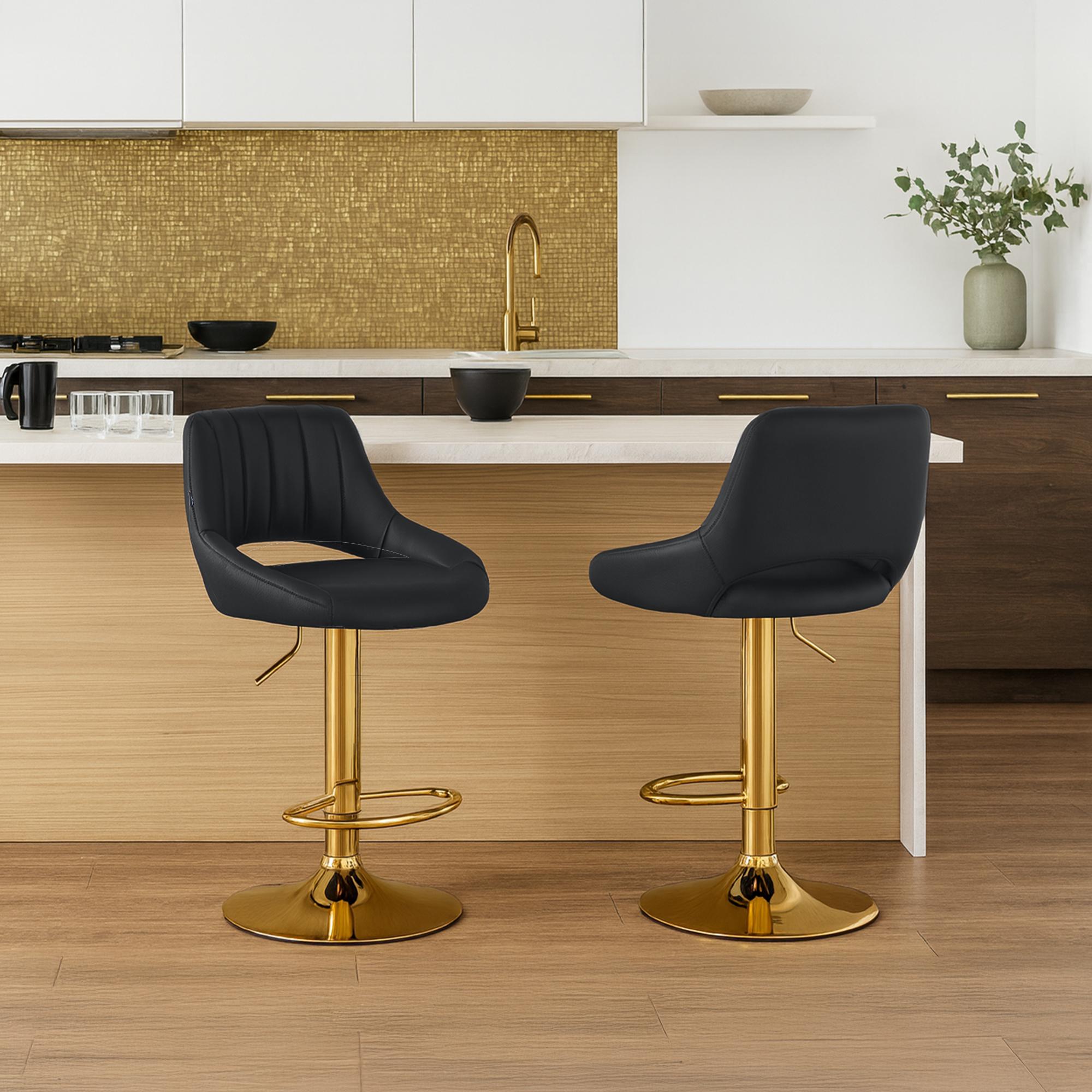 2er Set Barhocker Milet Kunstleder