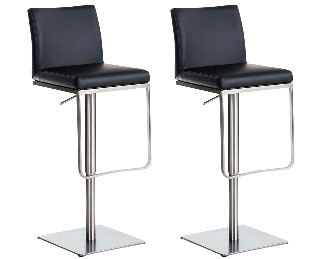 2er Set Barhocker Panama Kunstlederbezug