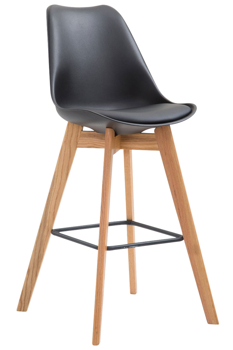 2er Set Barhocker Metz Kunststoff, mit Lehne
