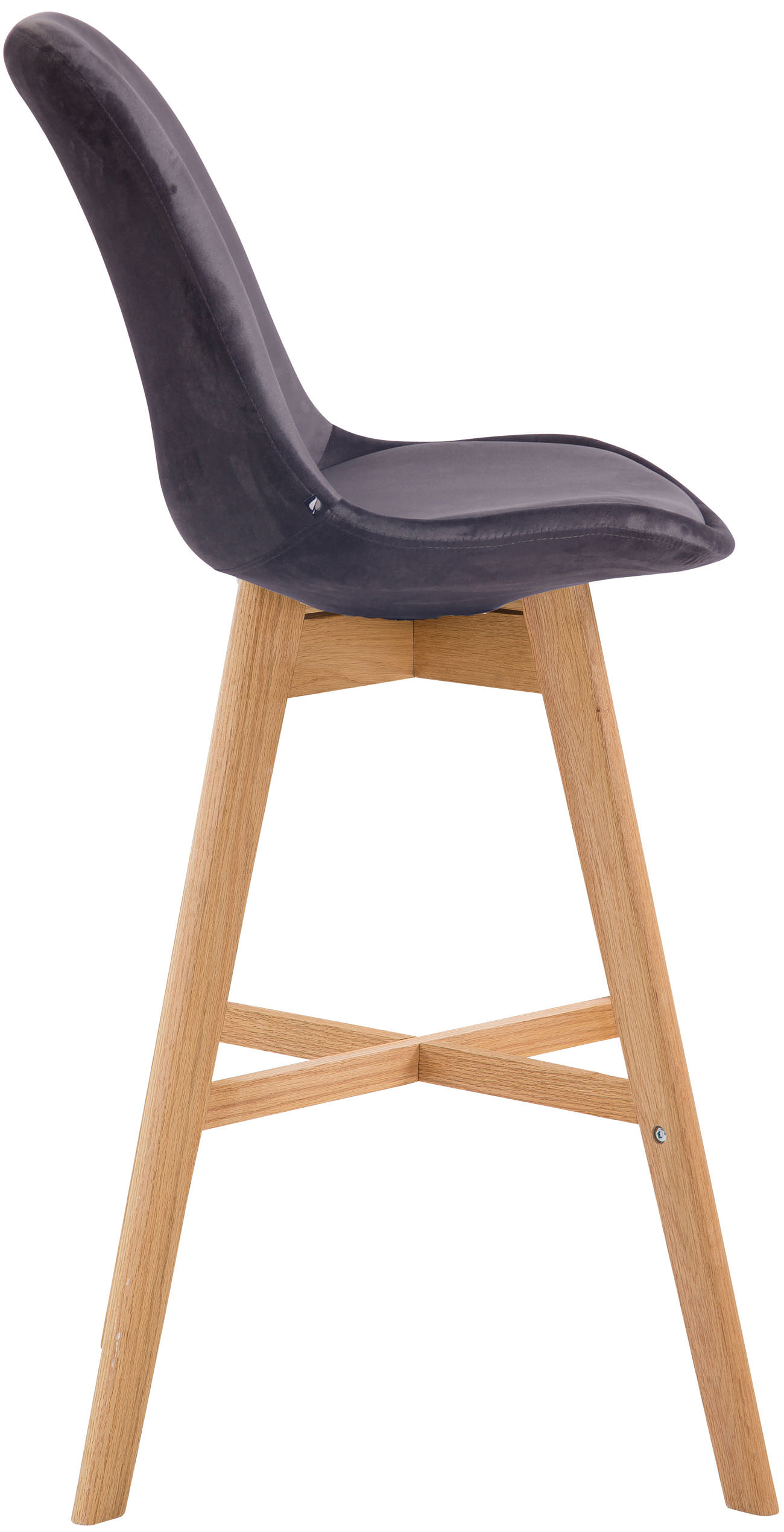 2er Set Barhocker Cannes Samt