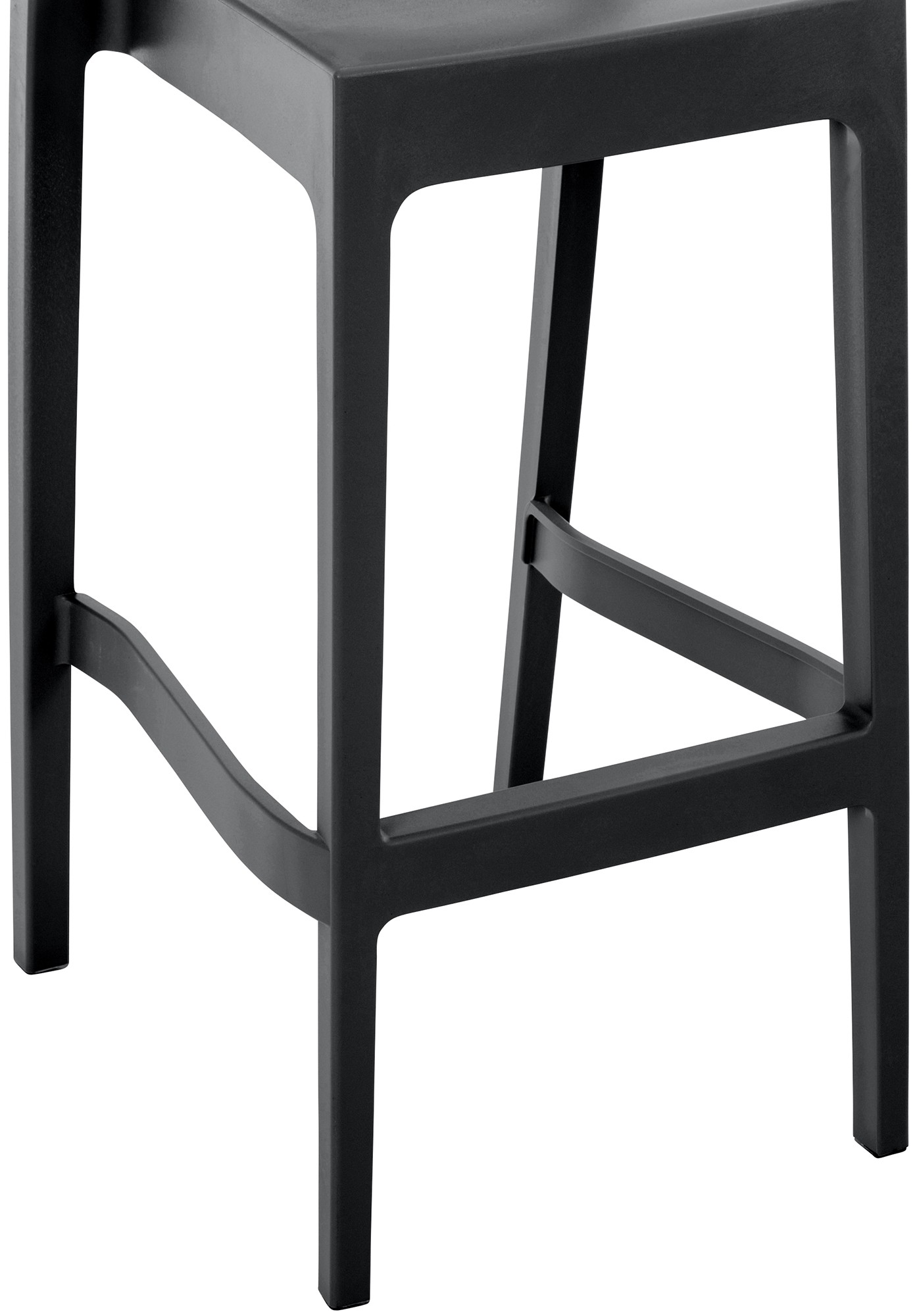 2er Set Barhocker Maya Kunststoff