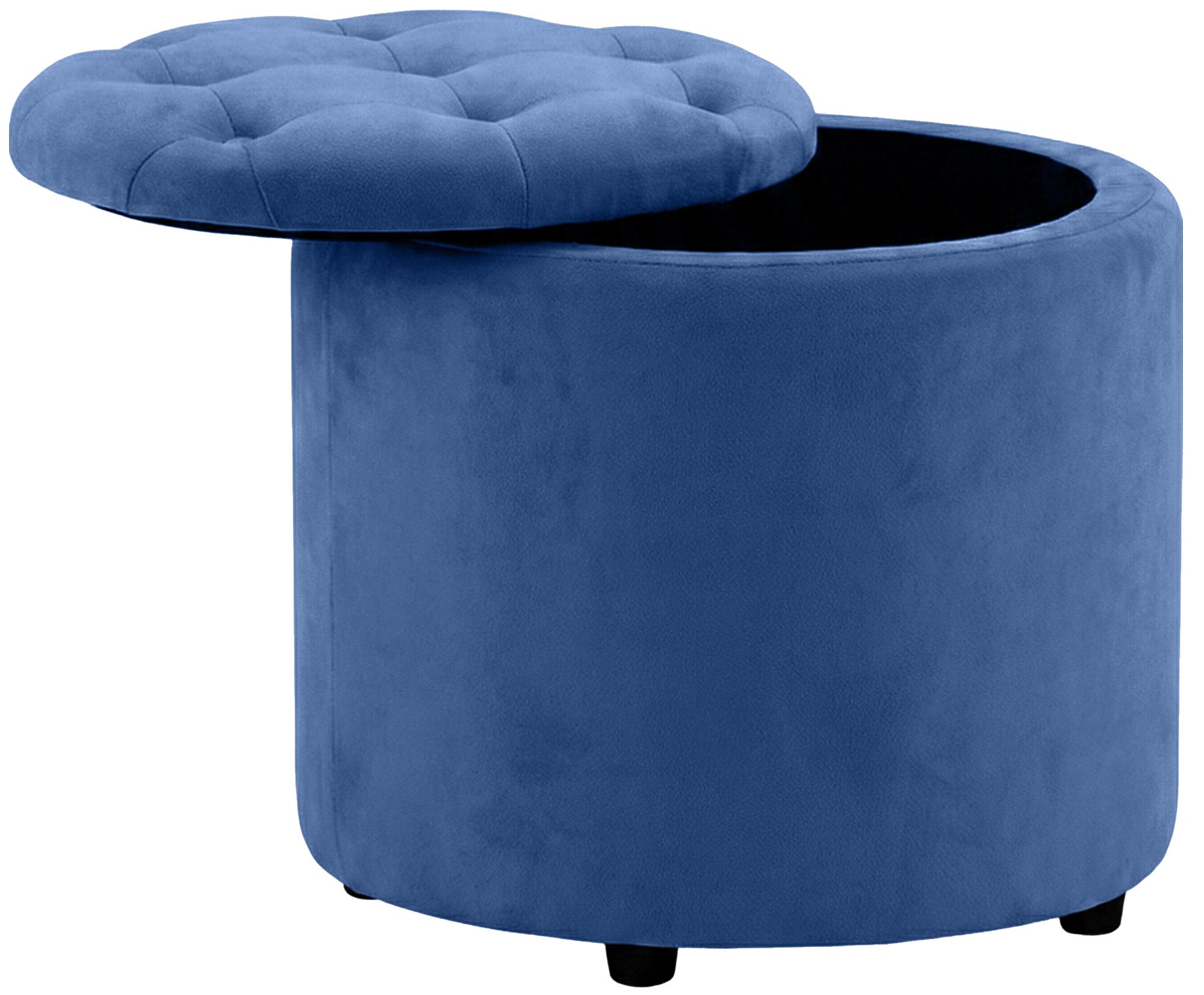 Sitzhocker Pantin Samt