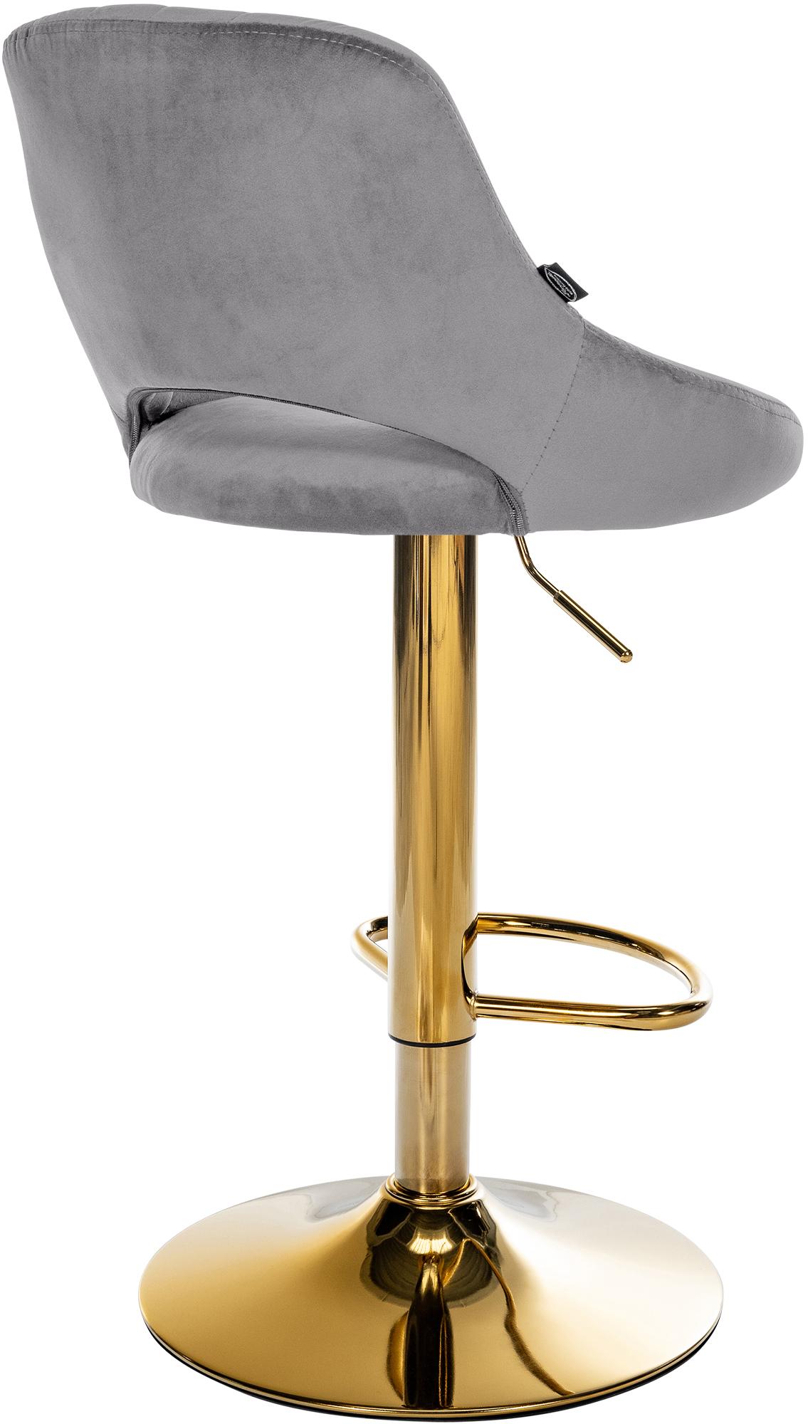 2er Set Barhocker Milet Samt