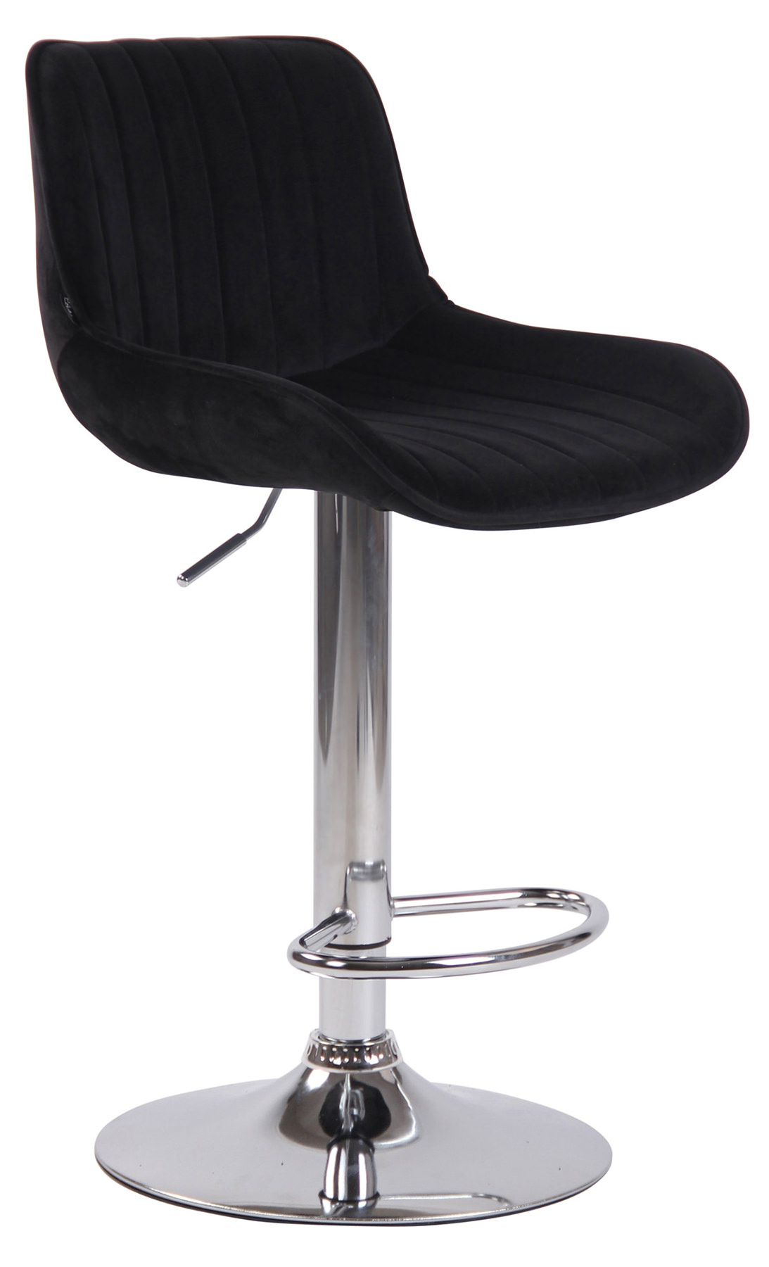 2er Set Barhocker Lentini Samt