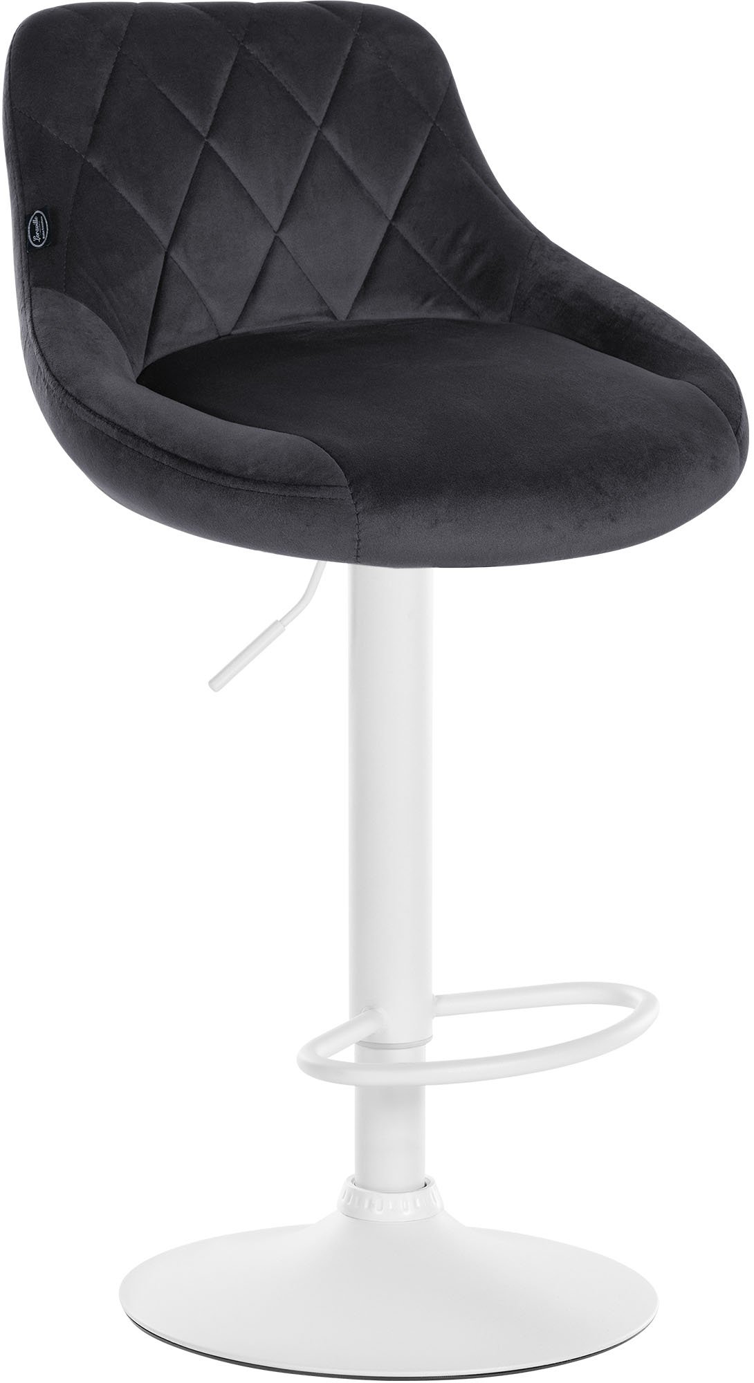 2er Set Barhocker Lazio Samt