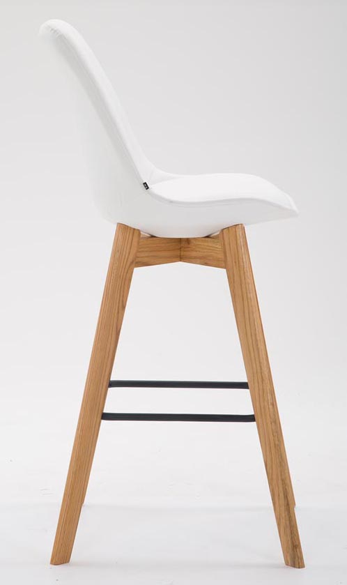 2er Set Barhocker Metz Kunstleder, mit Lehne