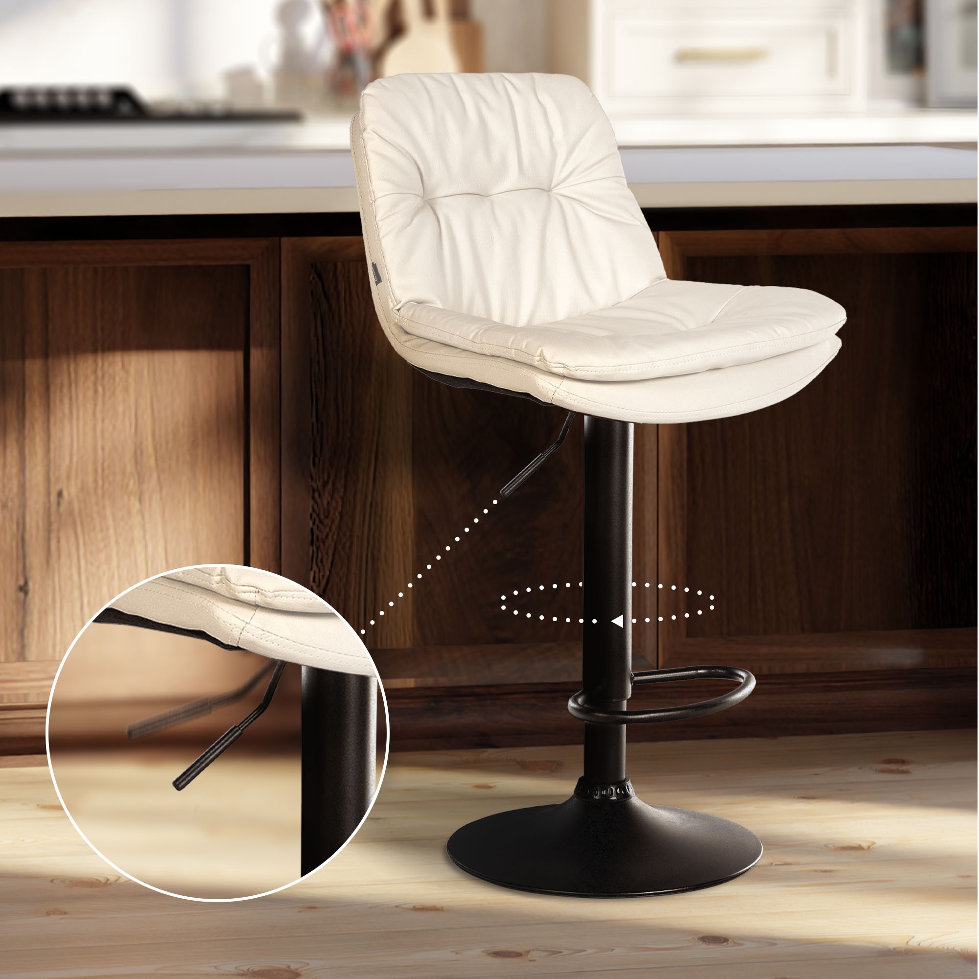 Barhocker Laurel Kunstleder