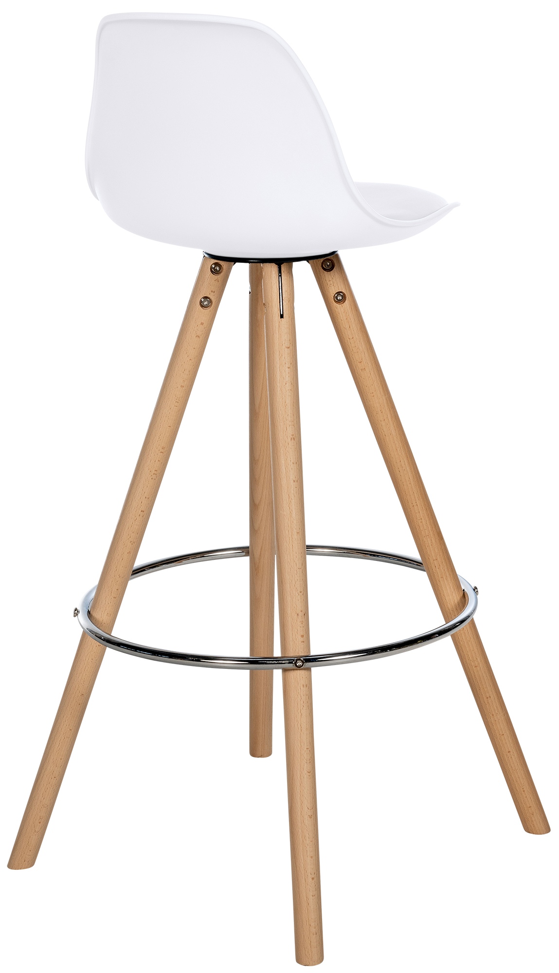 Barhocker Corbin Kunstleder Rund