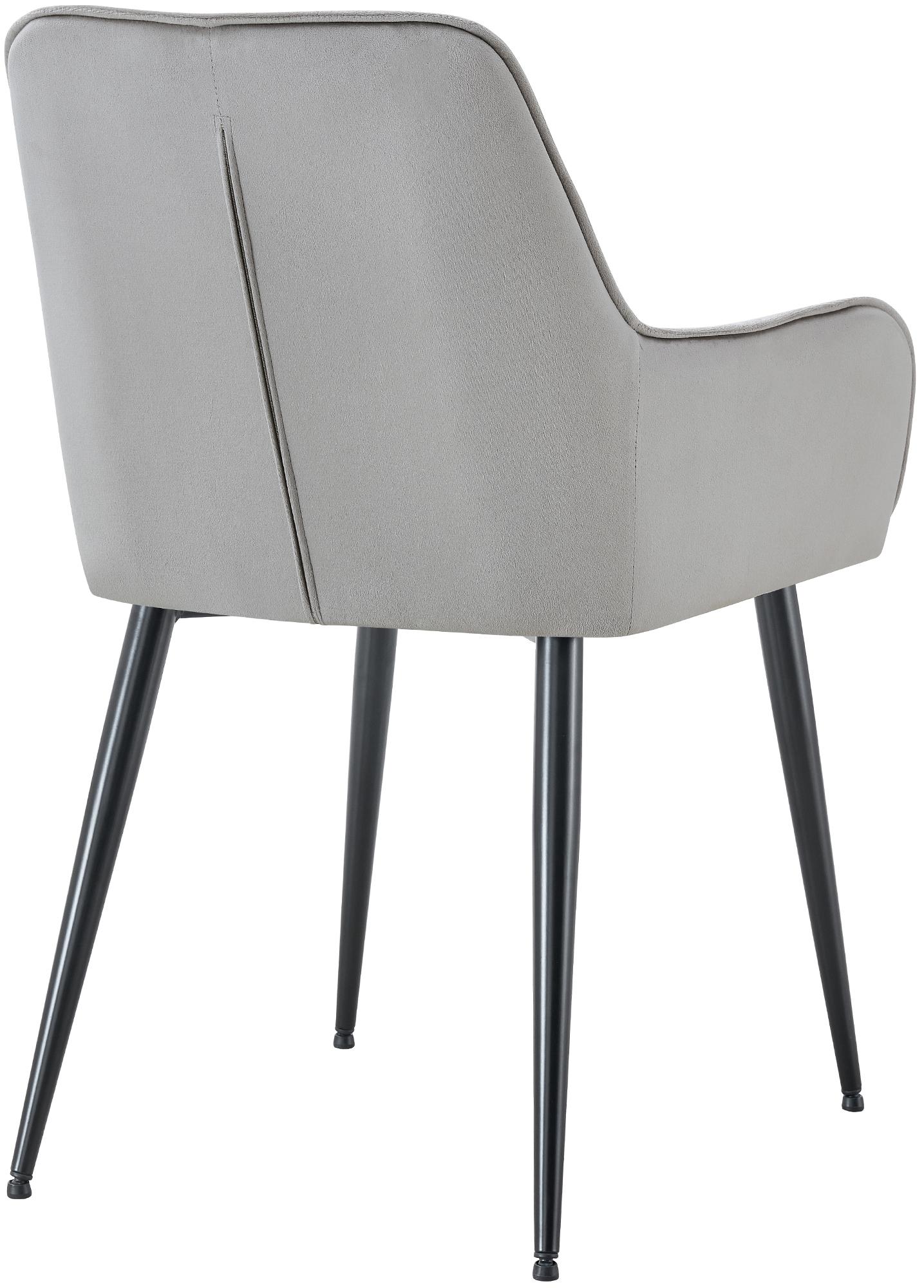 2er Set Esszimmerstuhl Ferndale Samt