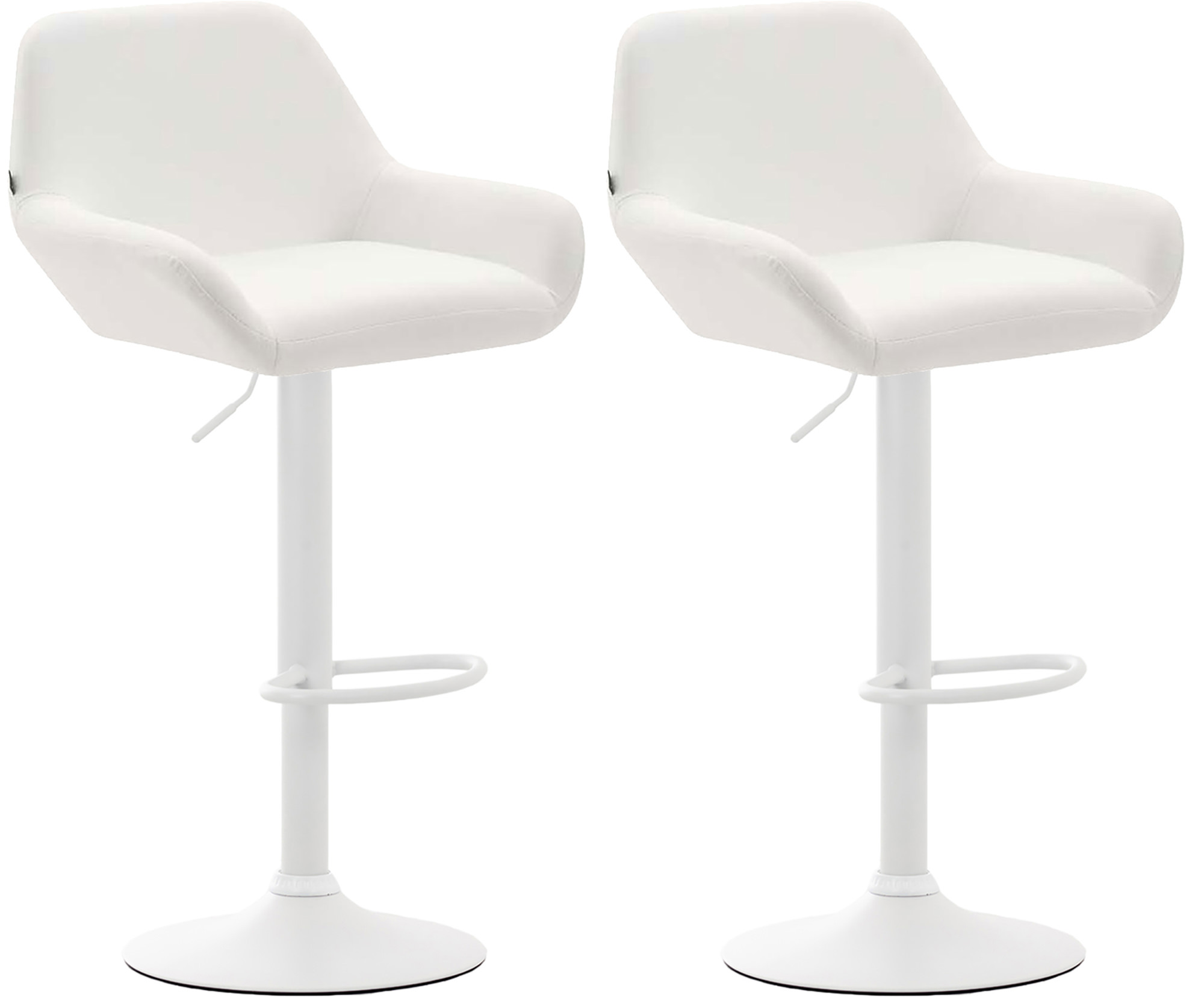 2er Set Barhocker Braga Kunstleder