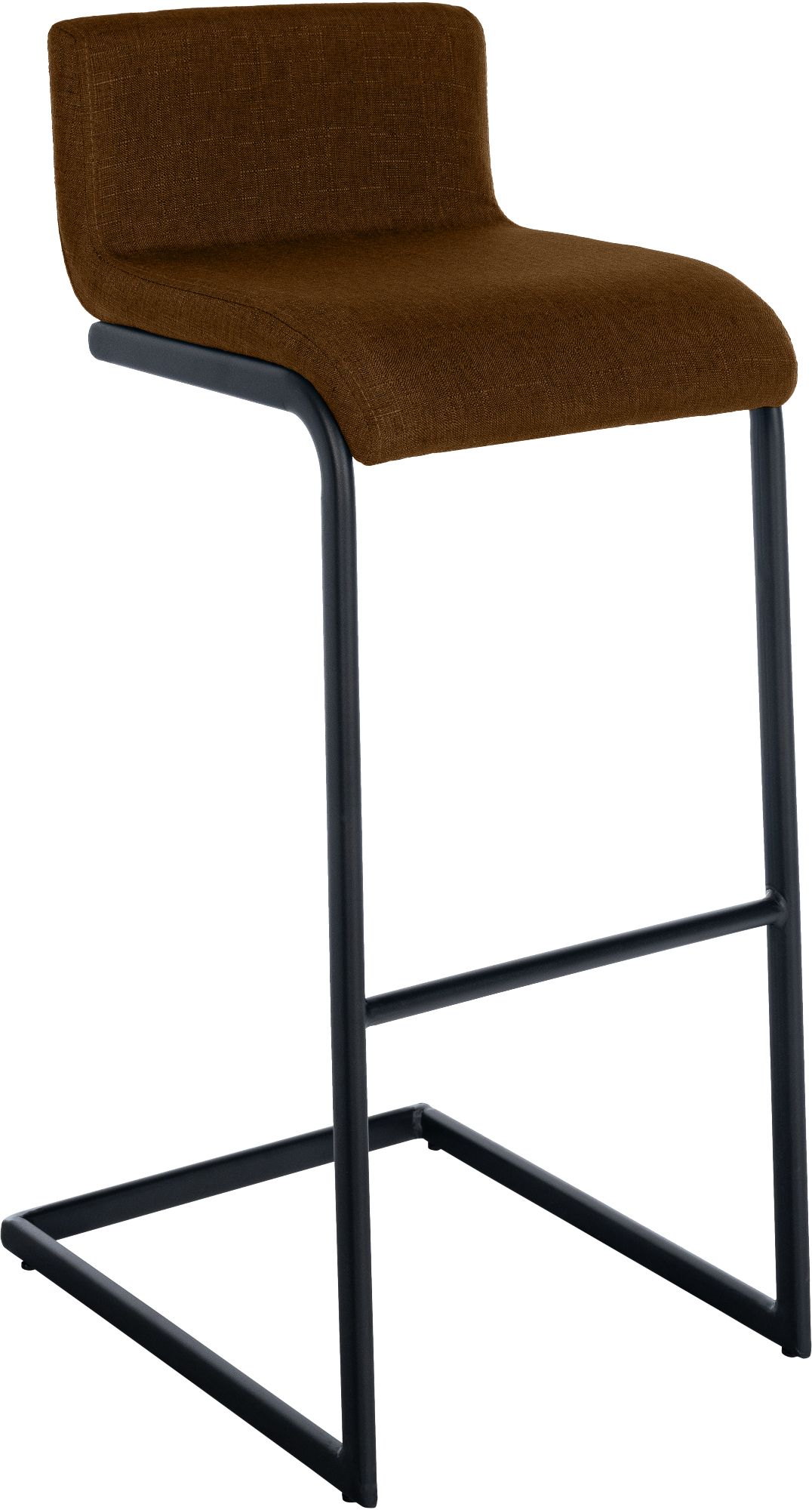 2er Set Barhocker Newport schwarzes Metallgestell