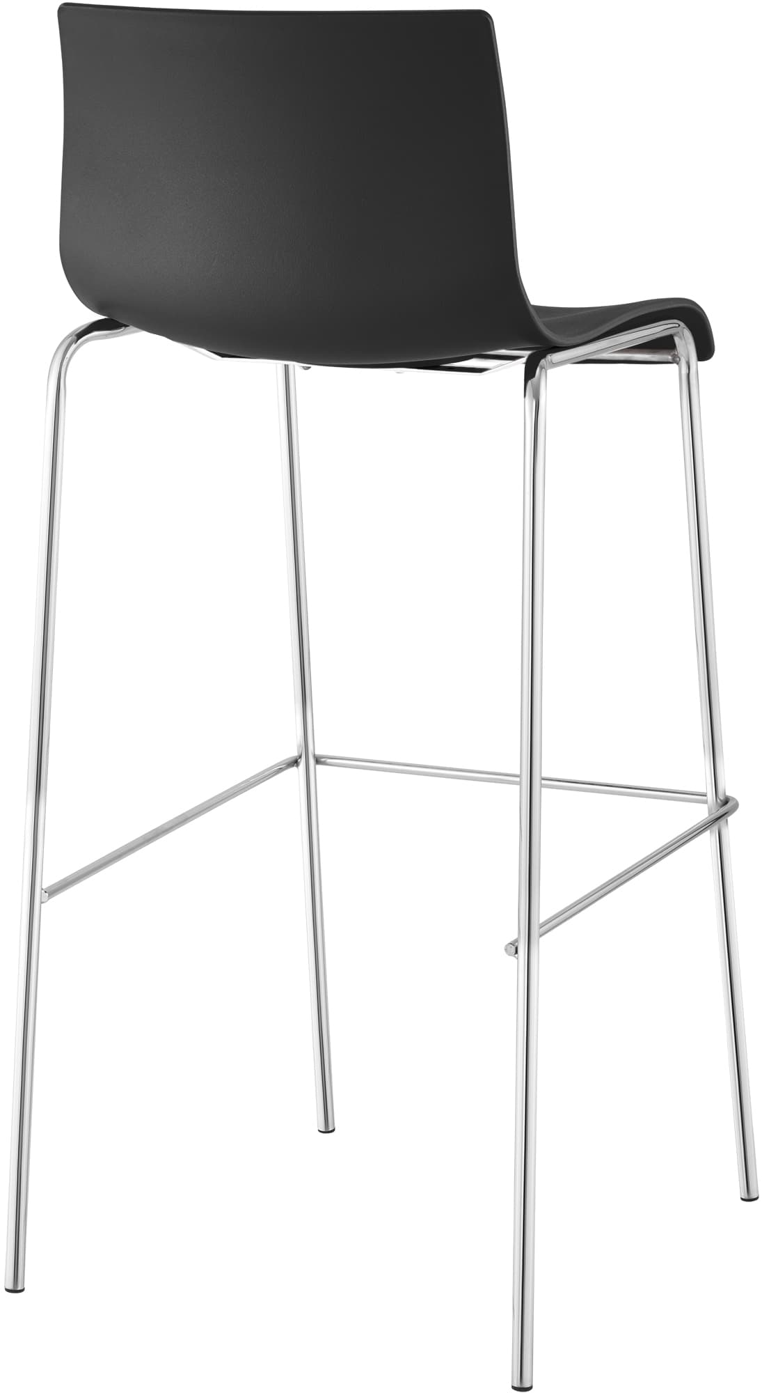 Barhocker Hover Kunststoff 4-Fuß Gestell