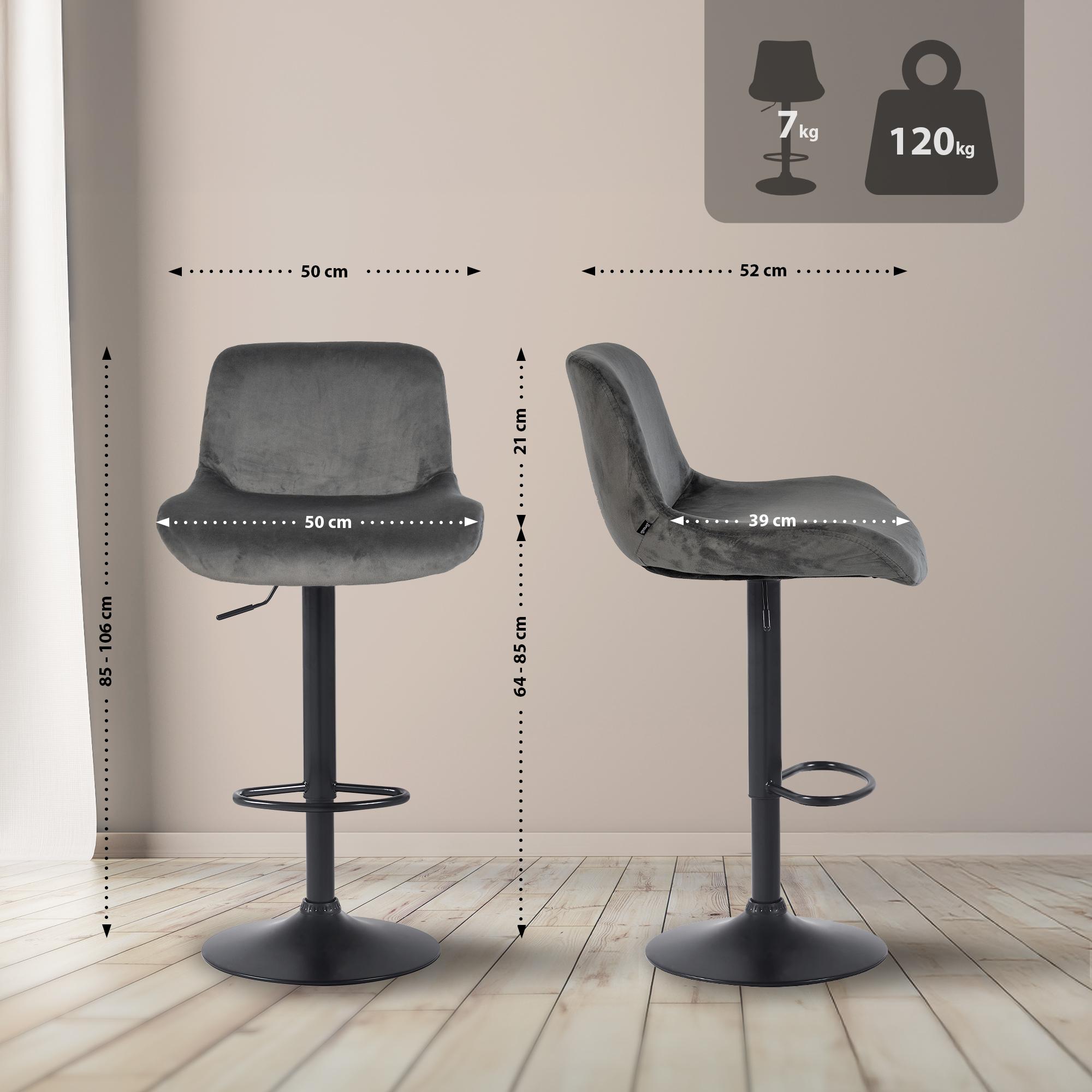 Barhocker Solon Schwarz