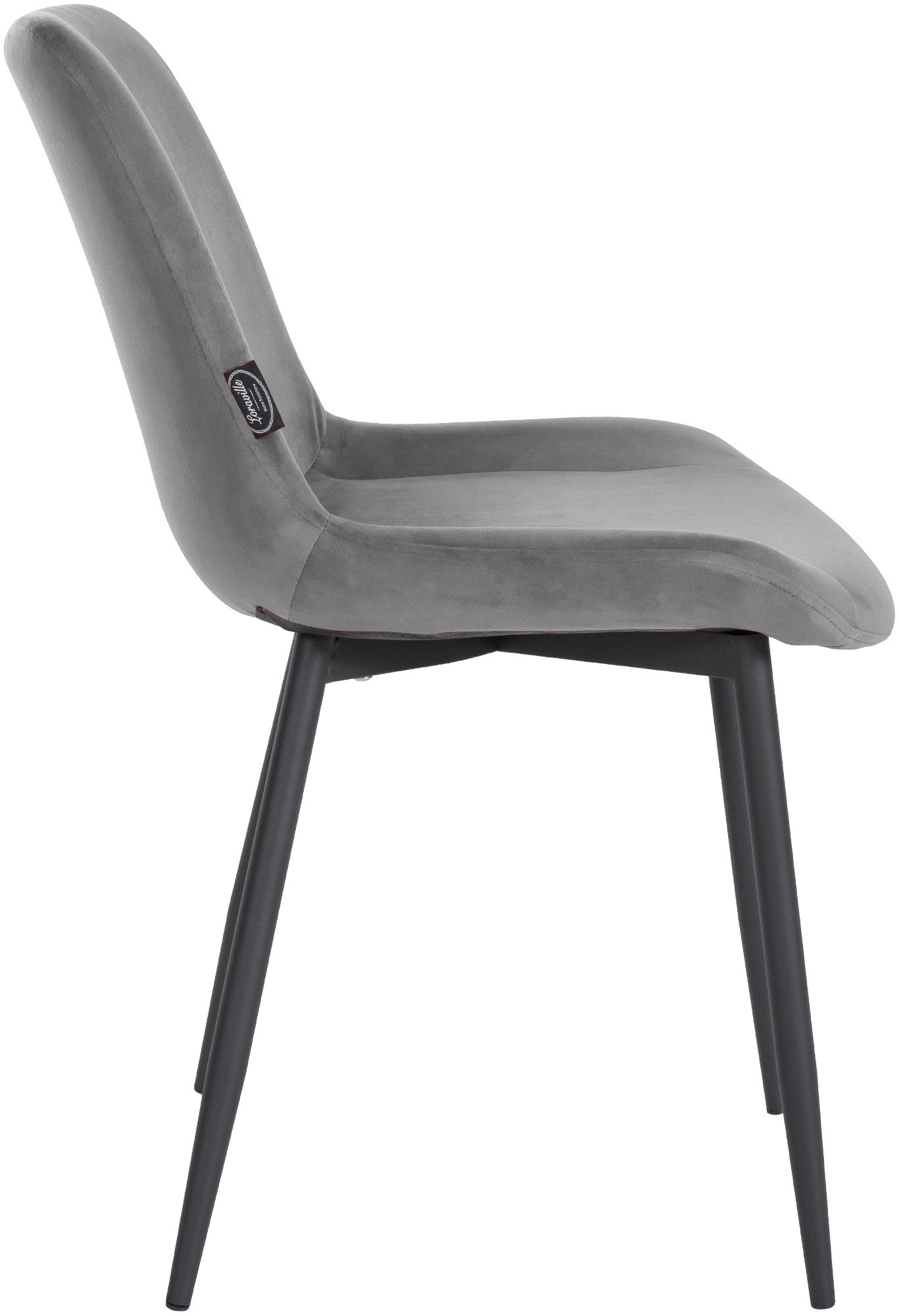 2er Set Esszimmerstühle Victoria Samt