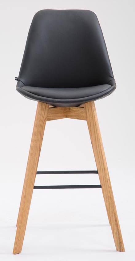 2er Set Barhocker Metz Kunstleder, mit Lehne
