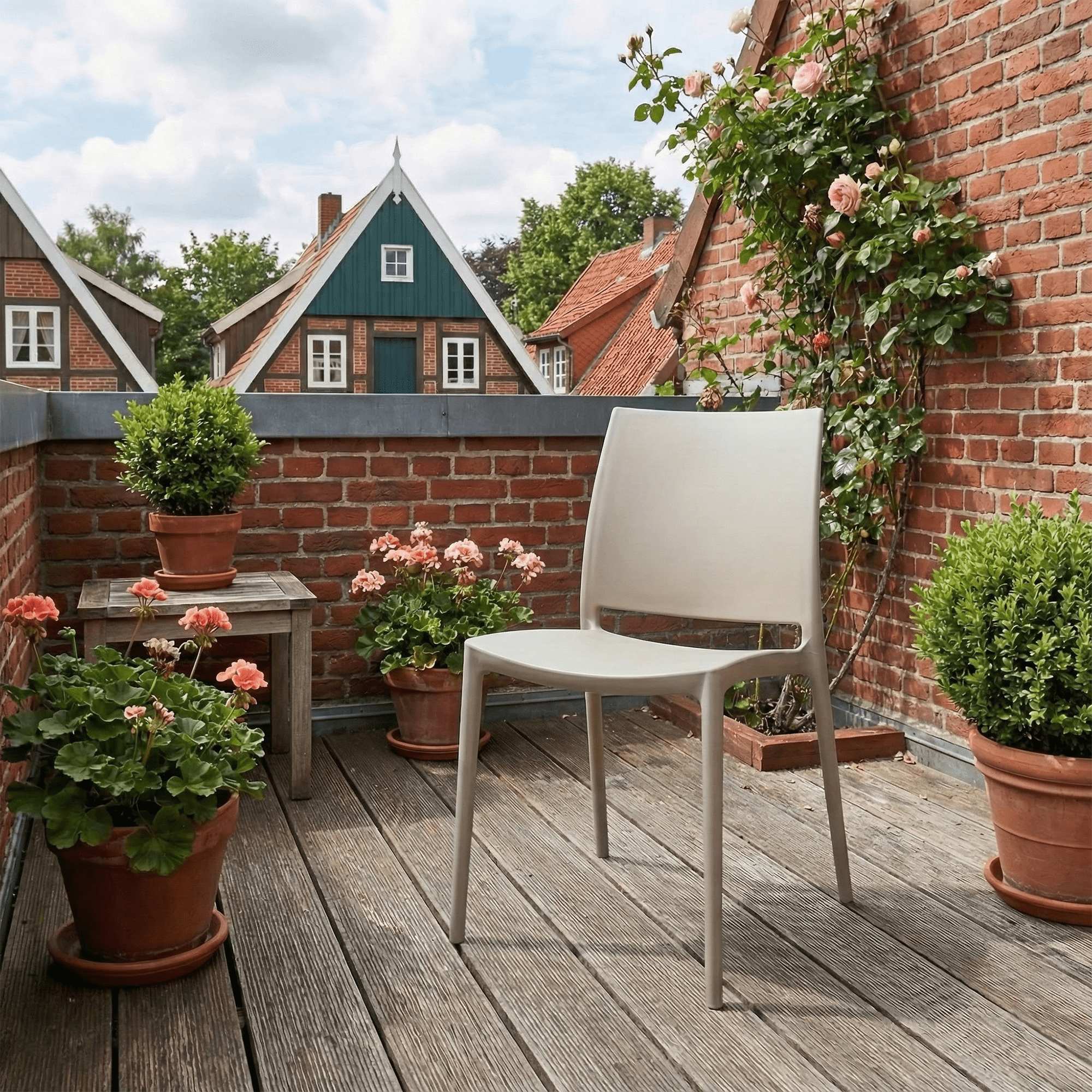 2er Set Gartenstühle Meton
