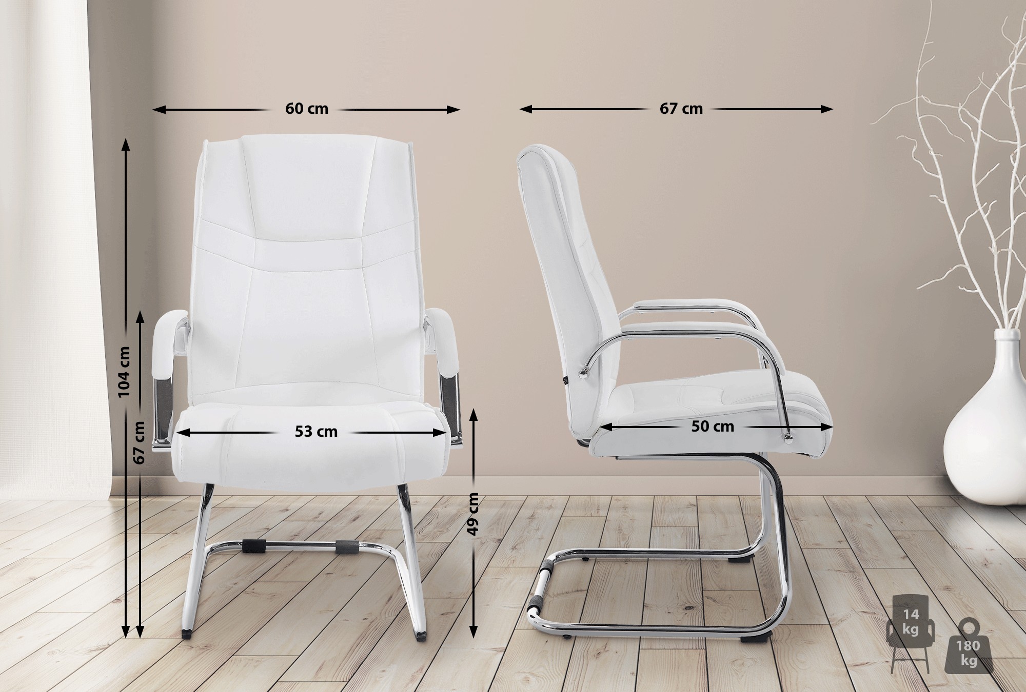2er Set Stühle Attila
