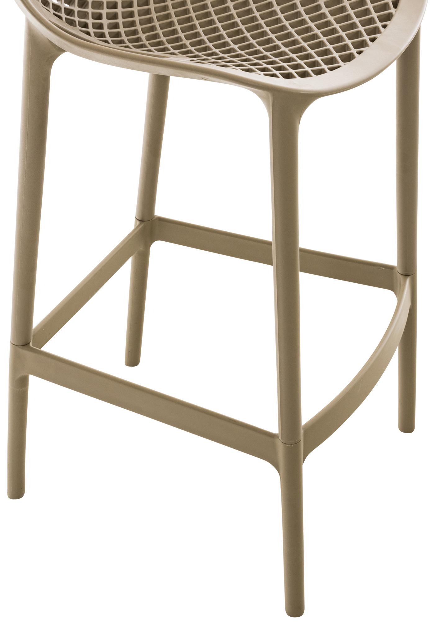 2er Set Outdoor Barhocker Air