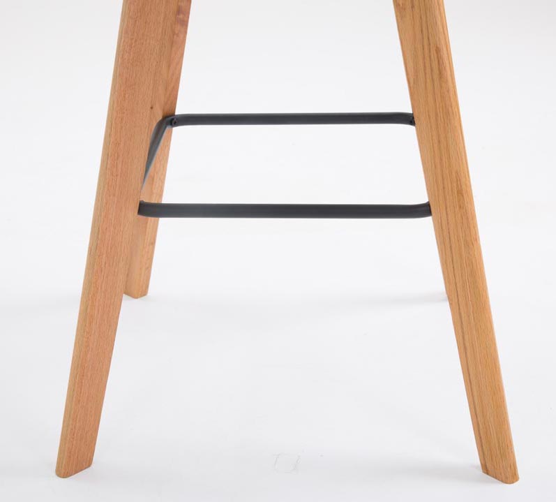 2er Set Barhocker Metz Kunststoff, mit Lehne