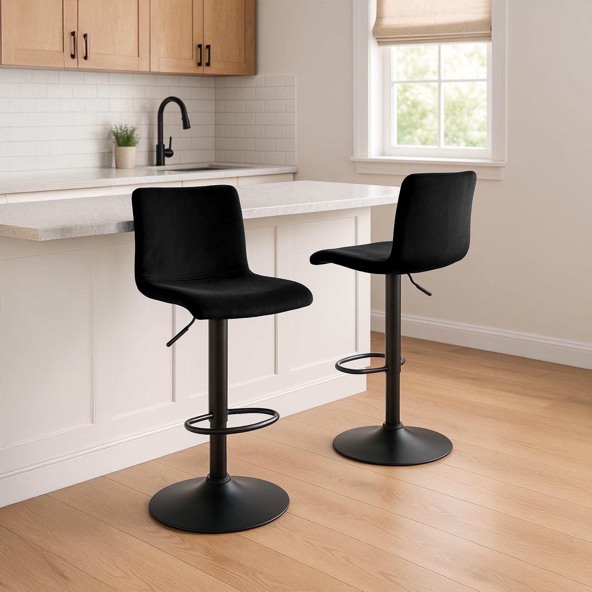 Barhocker Hover Samt