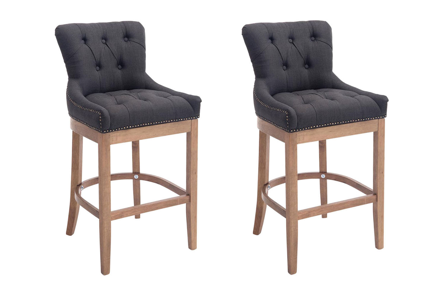 2er Set Barhocker Lakewood Stoff