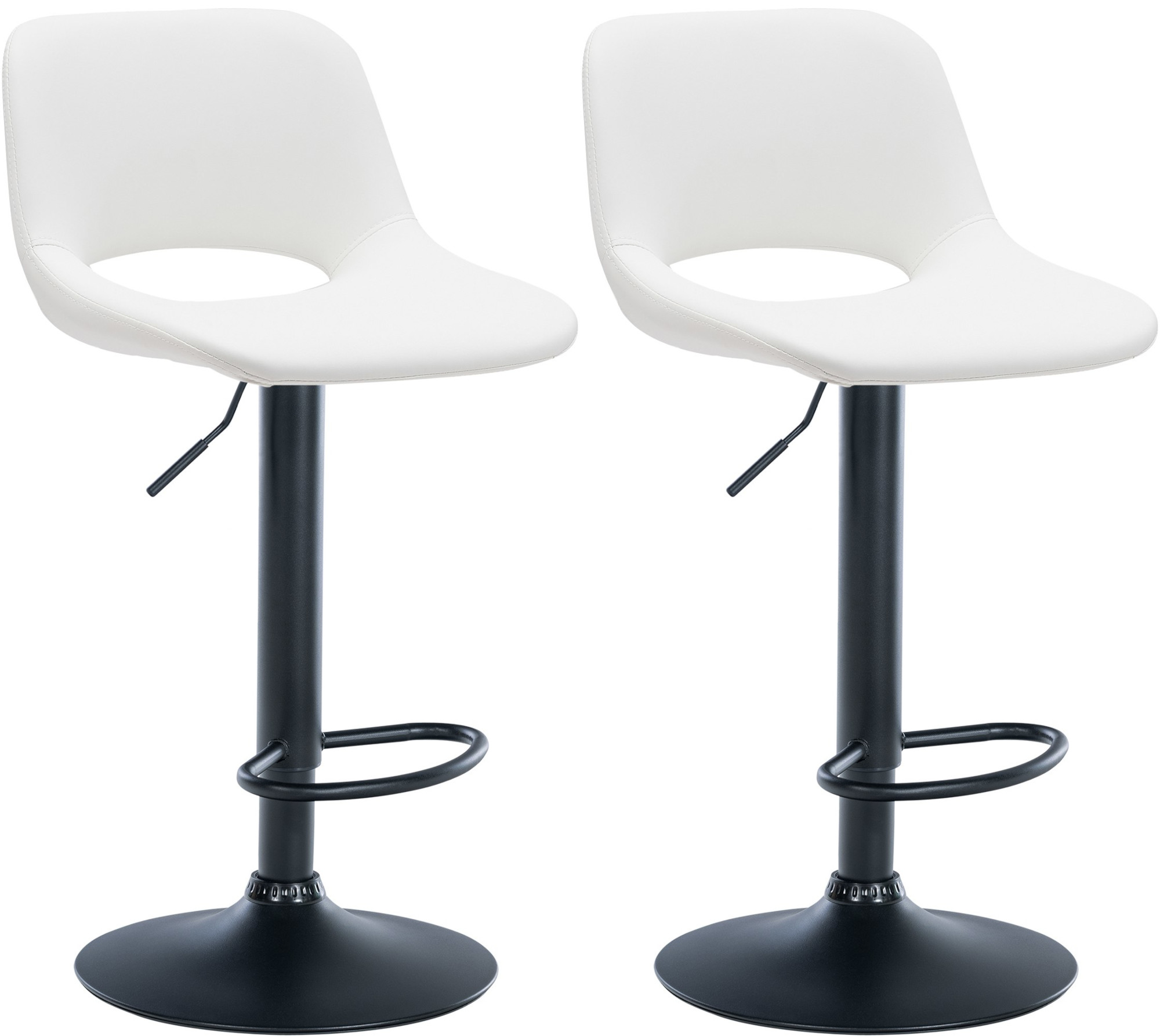 2er Set Barhocker Camden Kunstleder