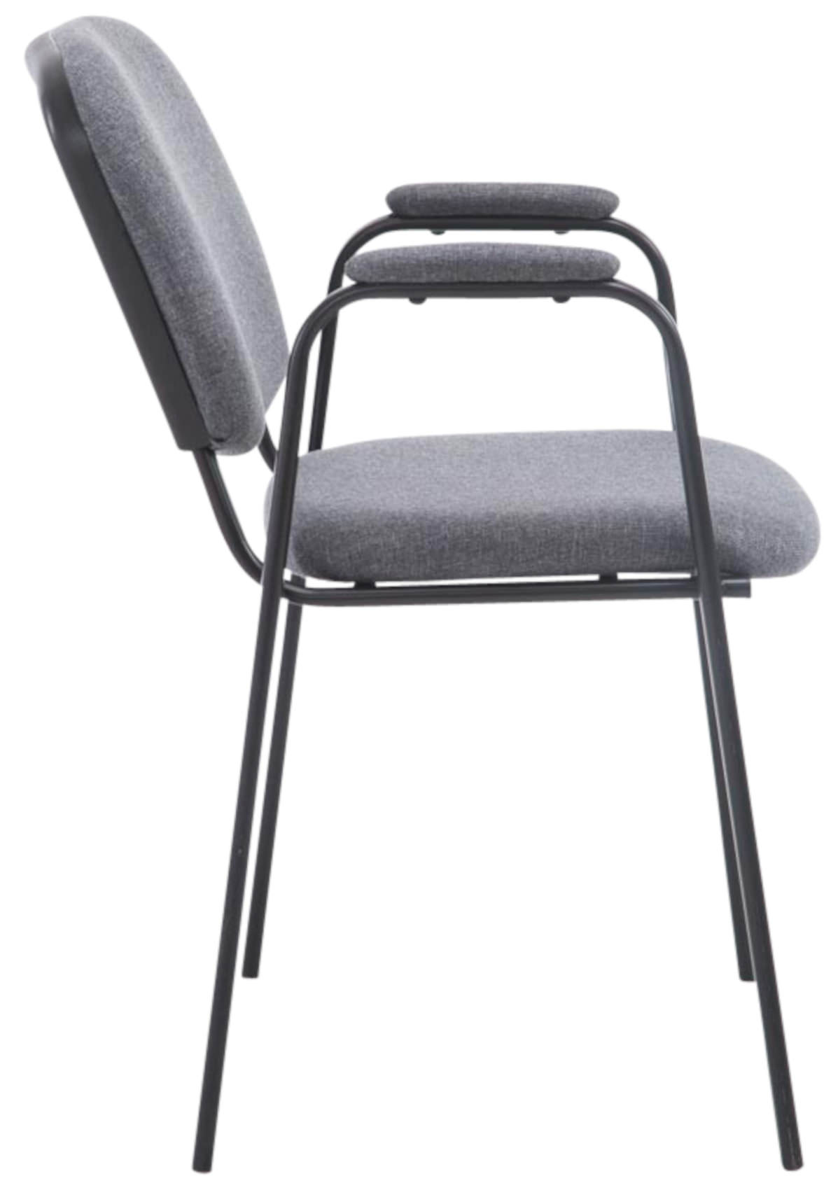 4er Set Stapelstühle Ken Pro Stoff