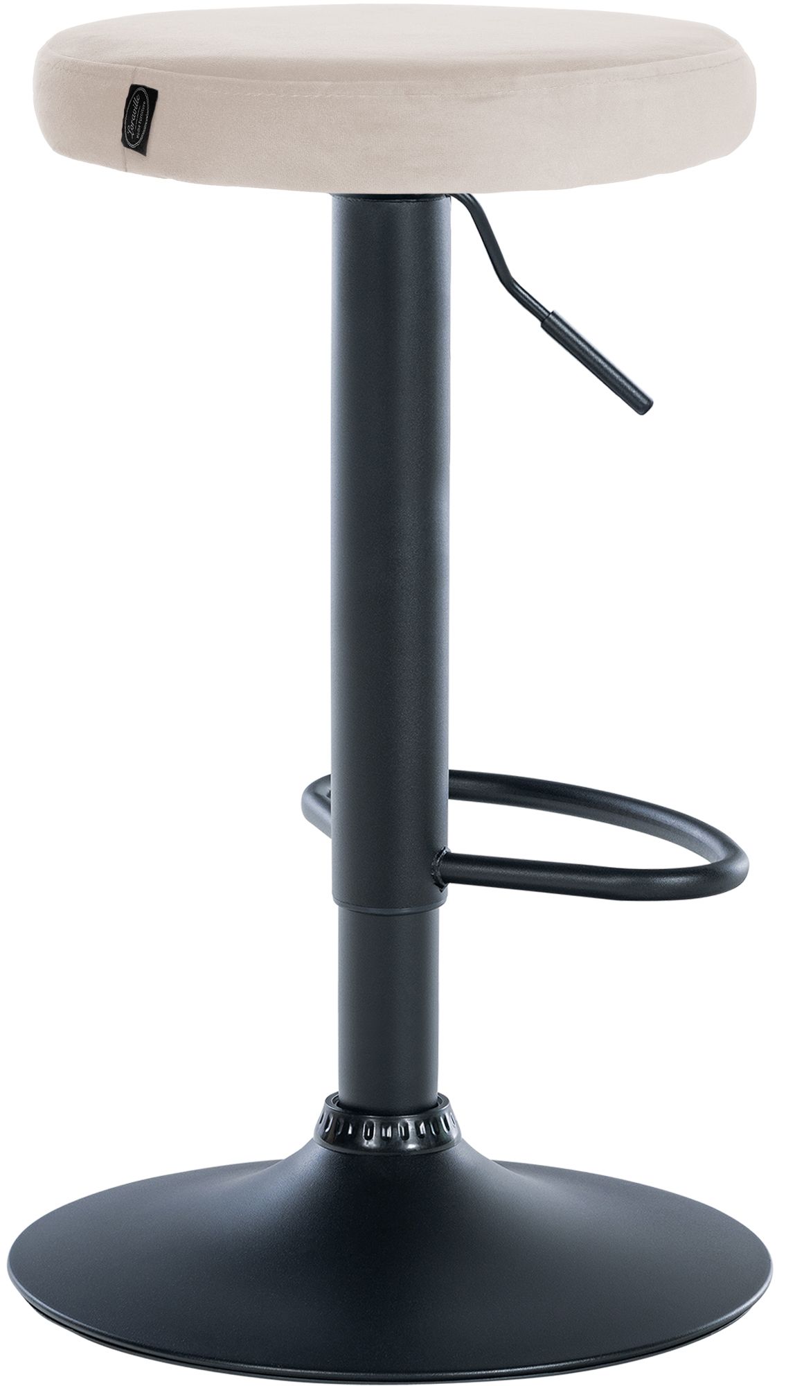 2er Set Barhocker Ponte Samt