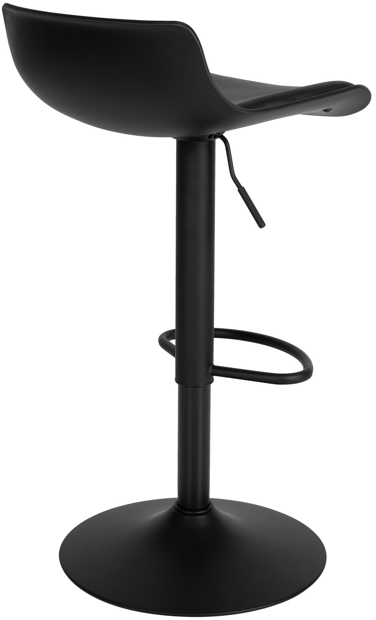 Bartisch-Set Navo mit zwei Barhockern in Lederoptik