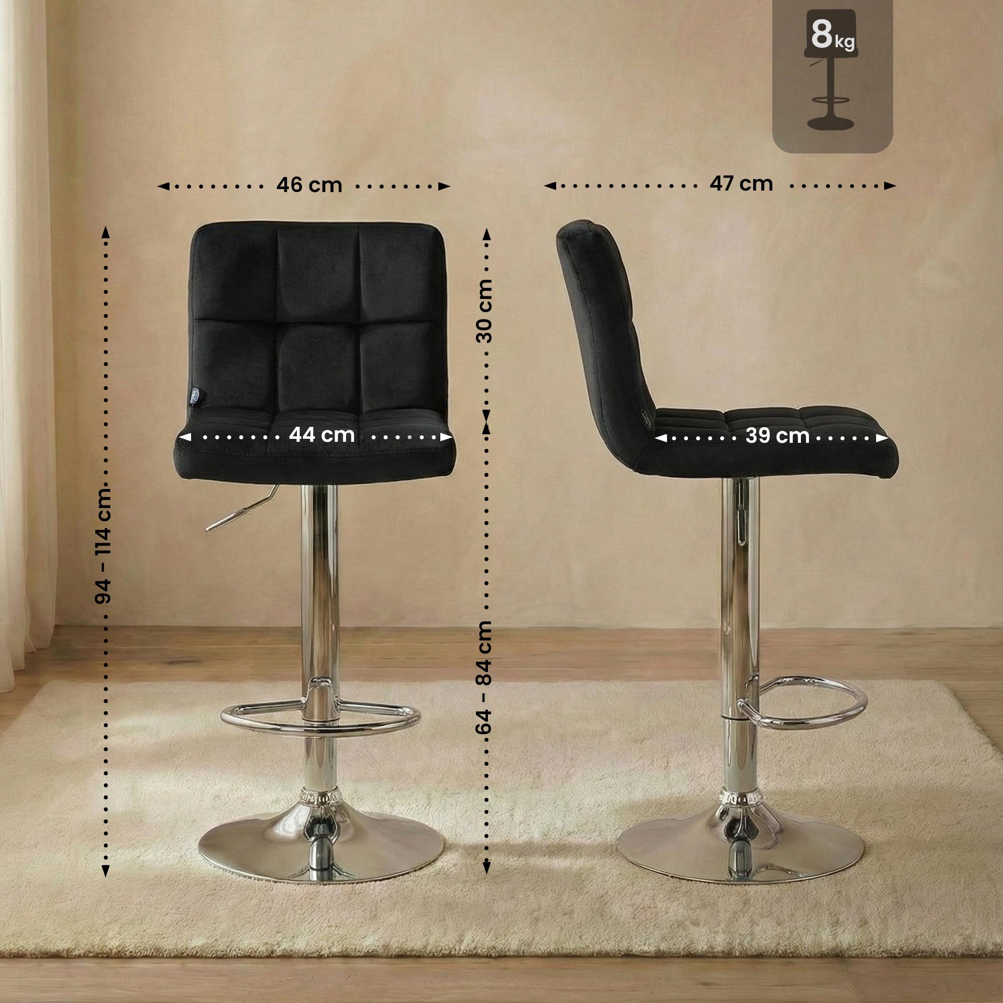 Barhocker Peru Samt
