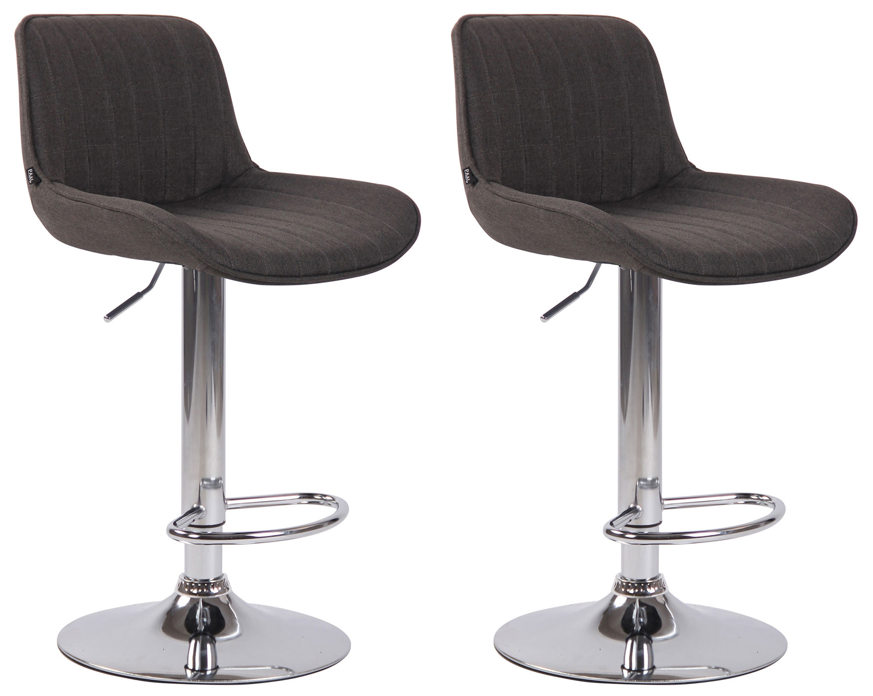 2er Set Barhocker Lentini Stoff