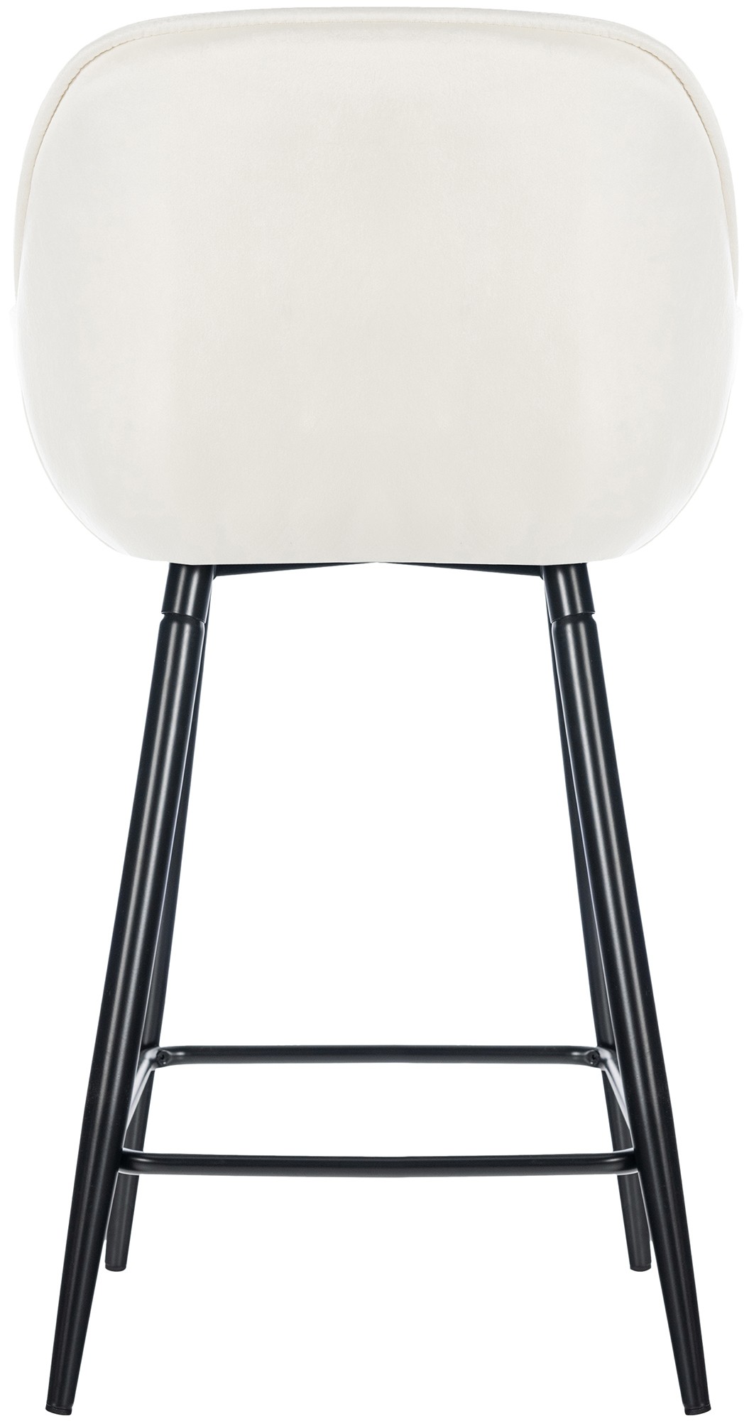 Barhocker Gibson Samt Sitzhöhe 76 cm