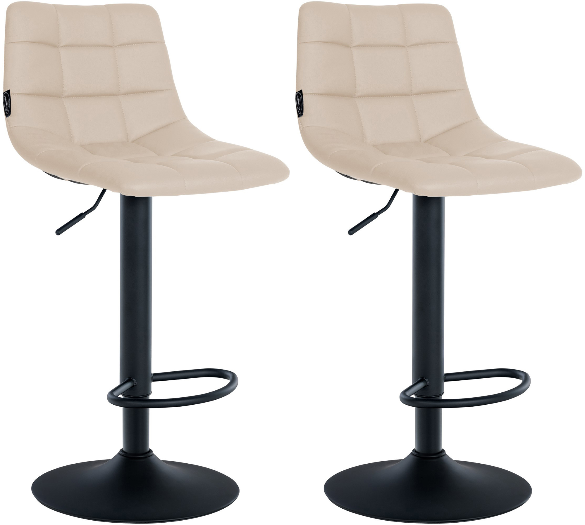 2er Set Barhocker Jerry Kunstleder