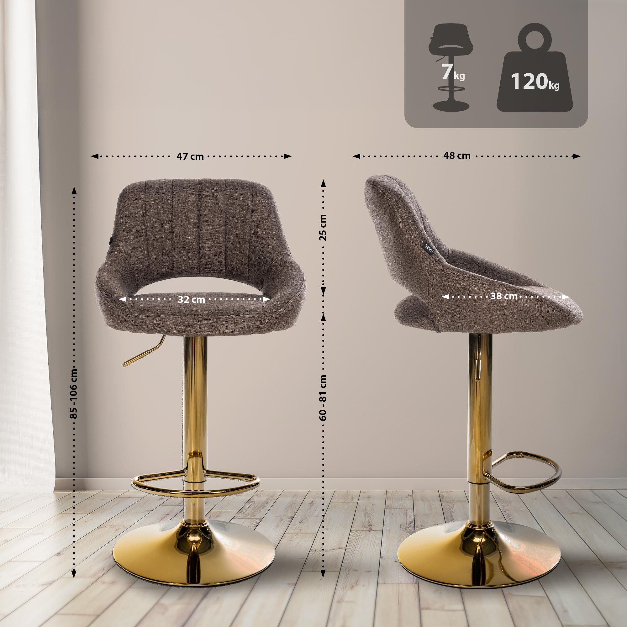 Barhocker Milet Stoff