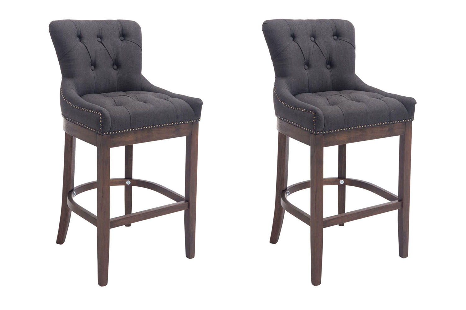 2er Set Barhocker Lakewood Stoff
