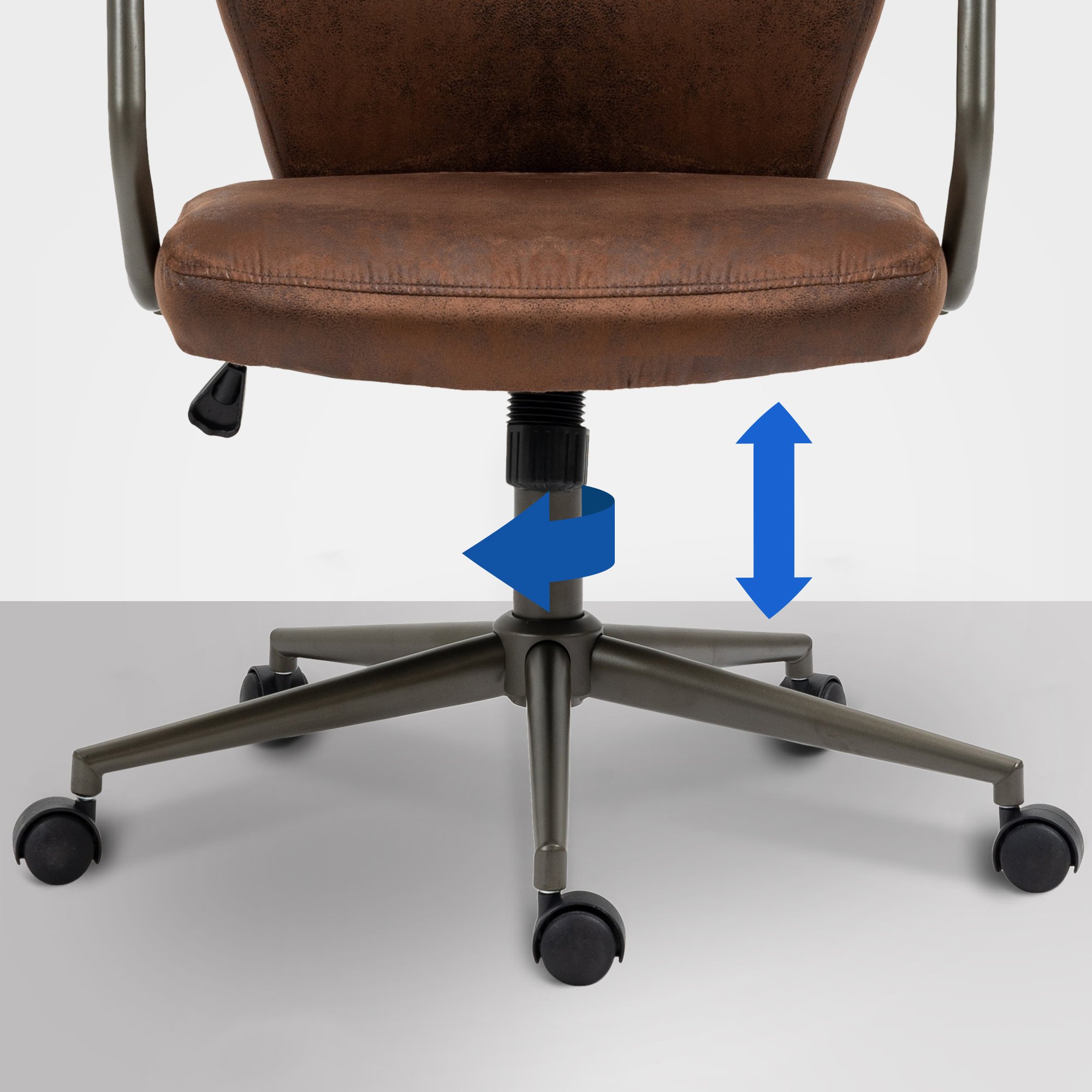 Bürostuhl Pocatello Industrial Loft Antik Stil