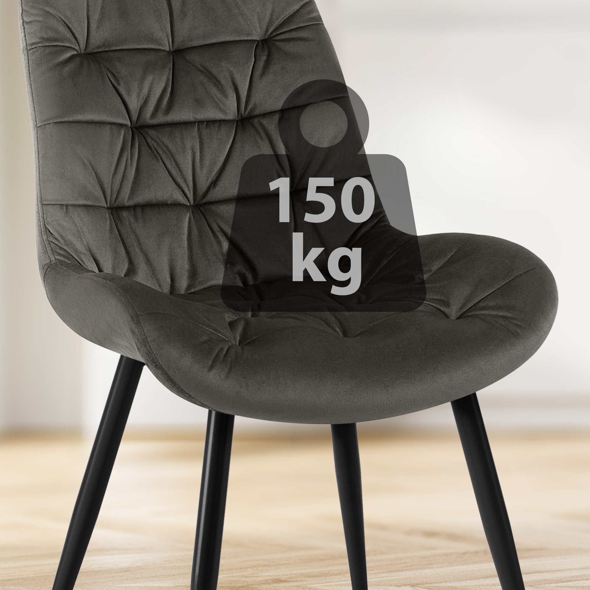Esszimmerstuhl Rossford Samt