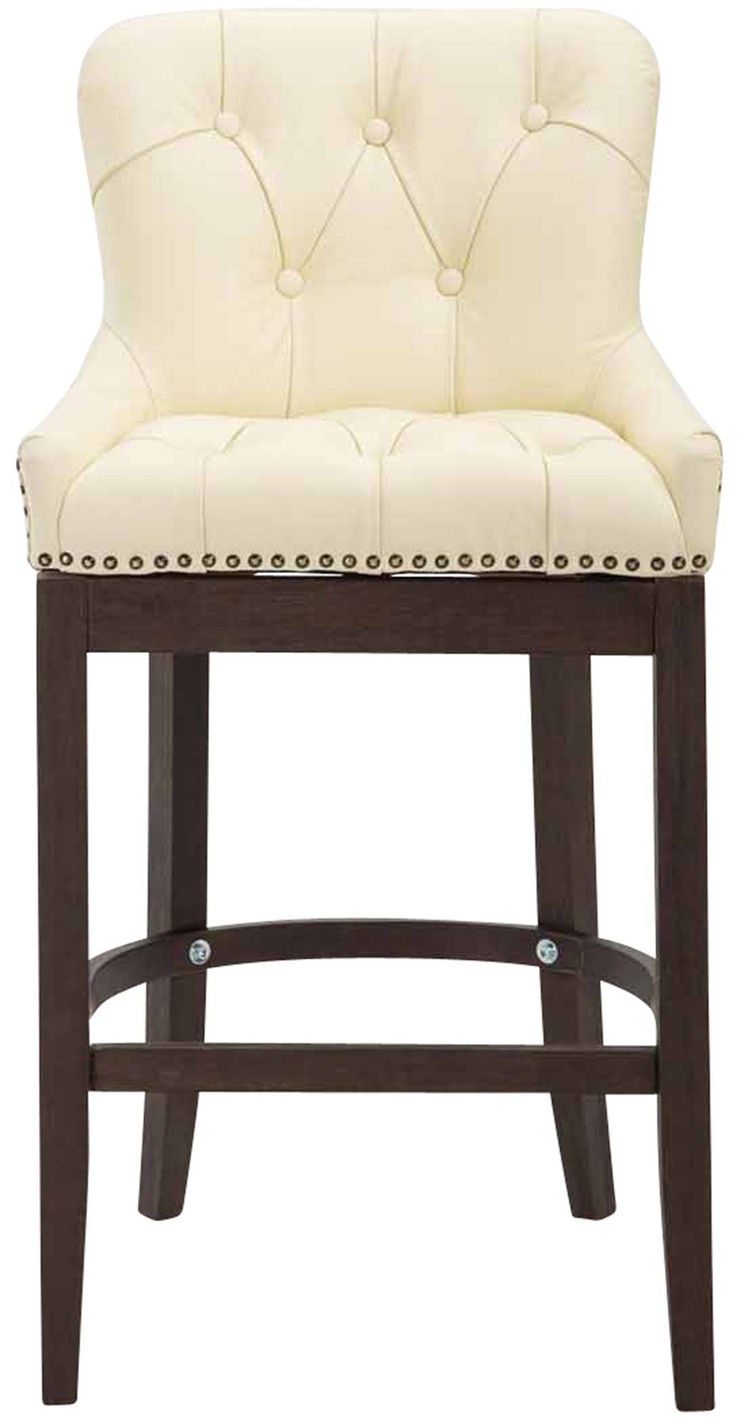 Barhocker Lakewood Echtleder, Antik-dunkel