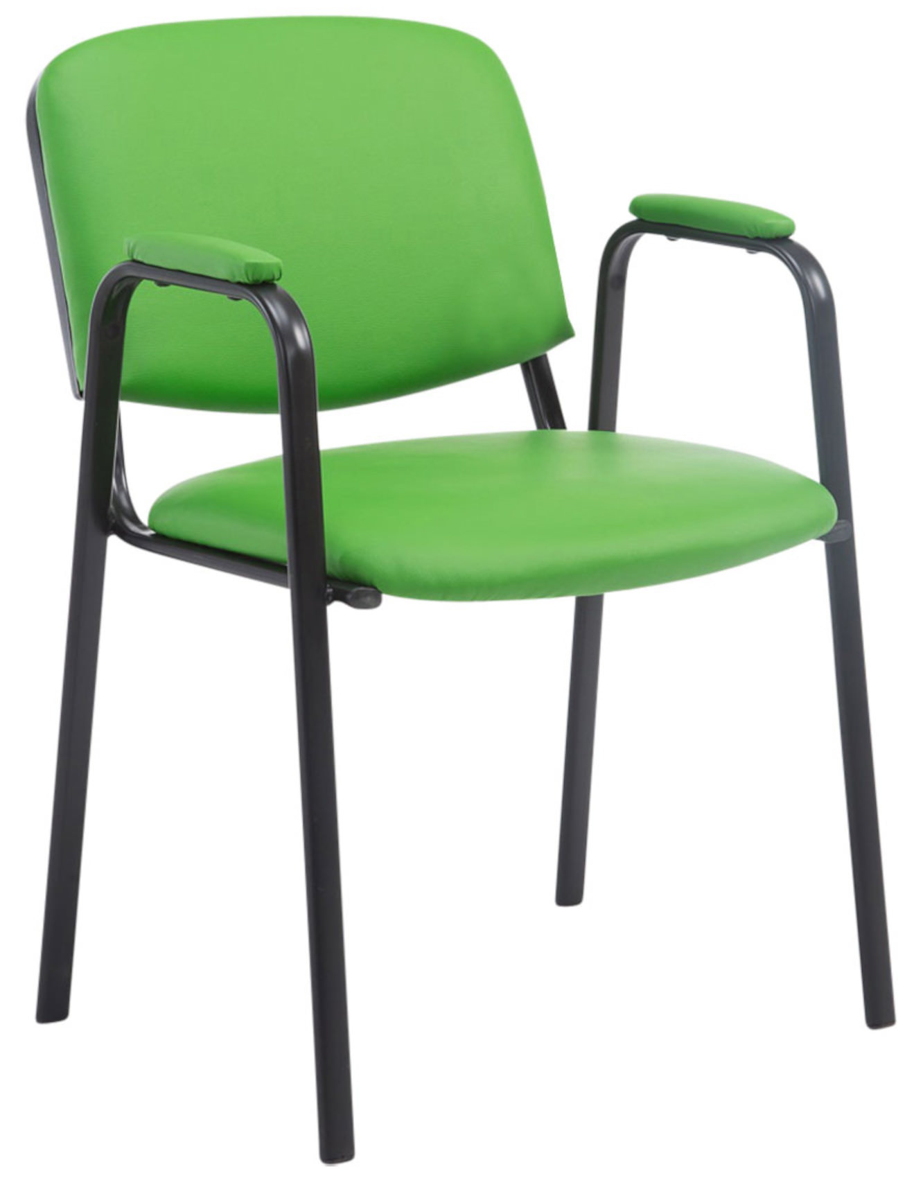 4er Set Stapelstühle Ken Pro Kunstleder