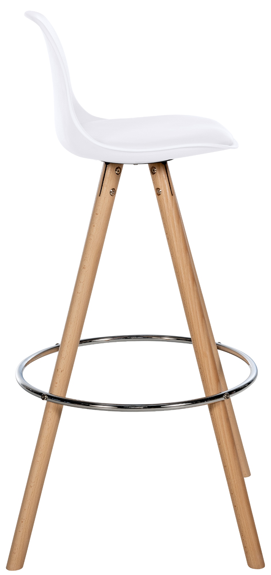 Barhocker Corbin Kunstleder Rund