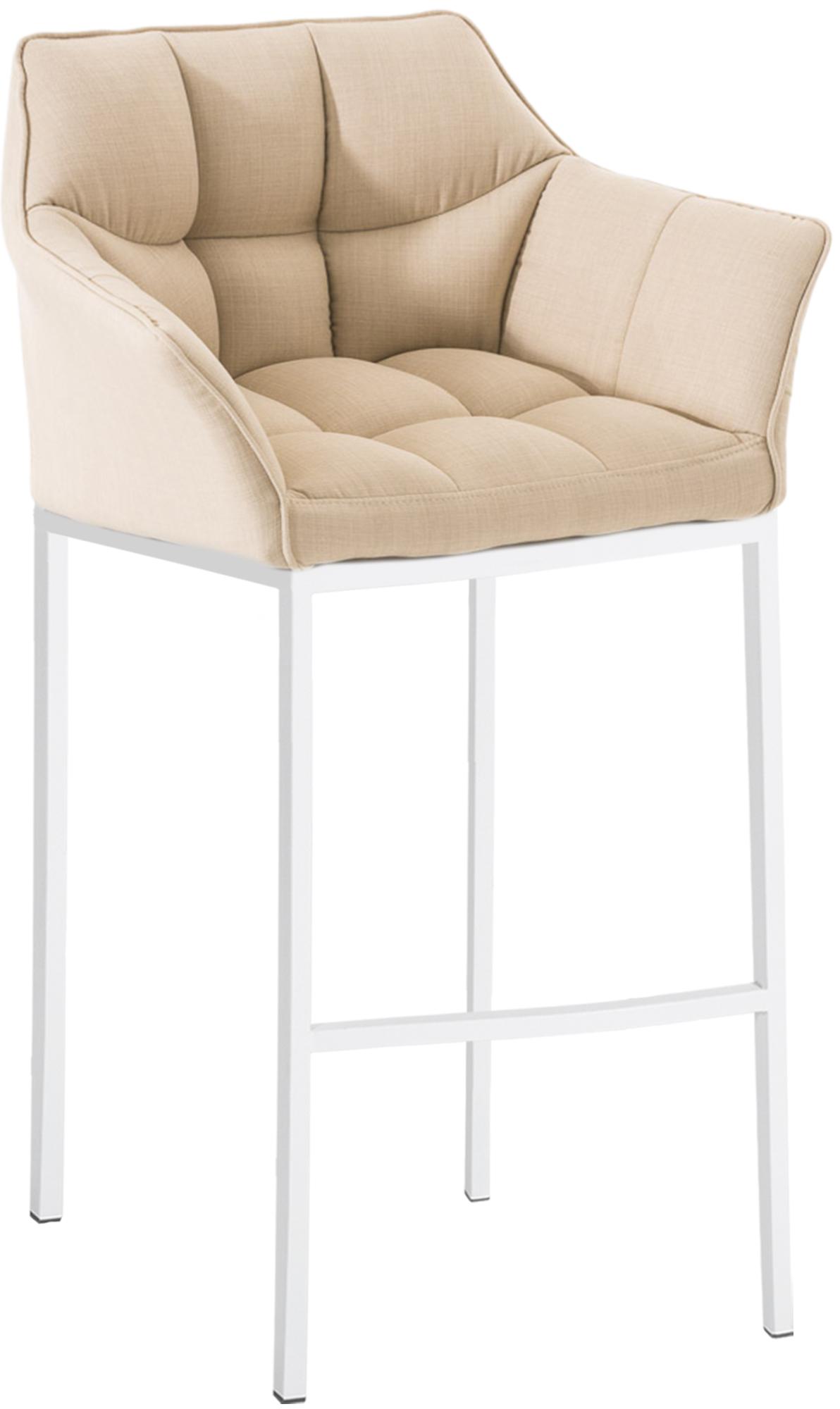 Barhocker-Damaso-Stoff-mit-Vierfussgestell-245548