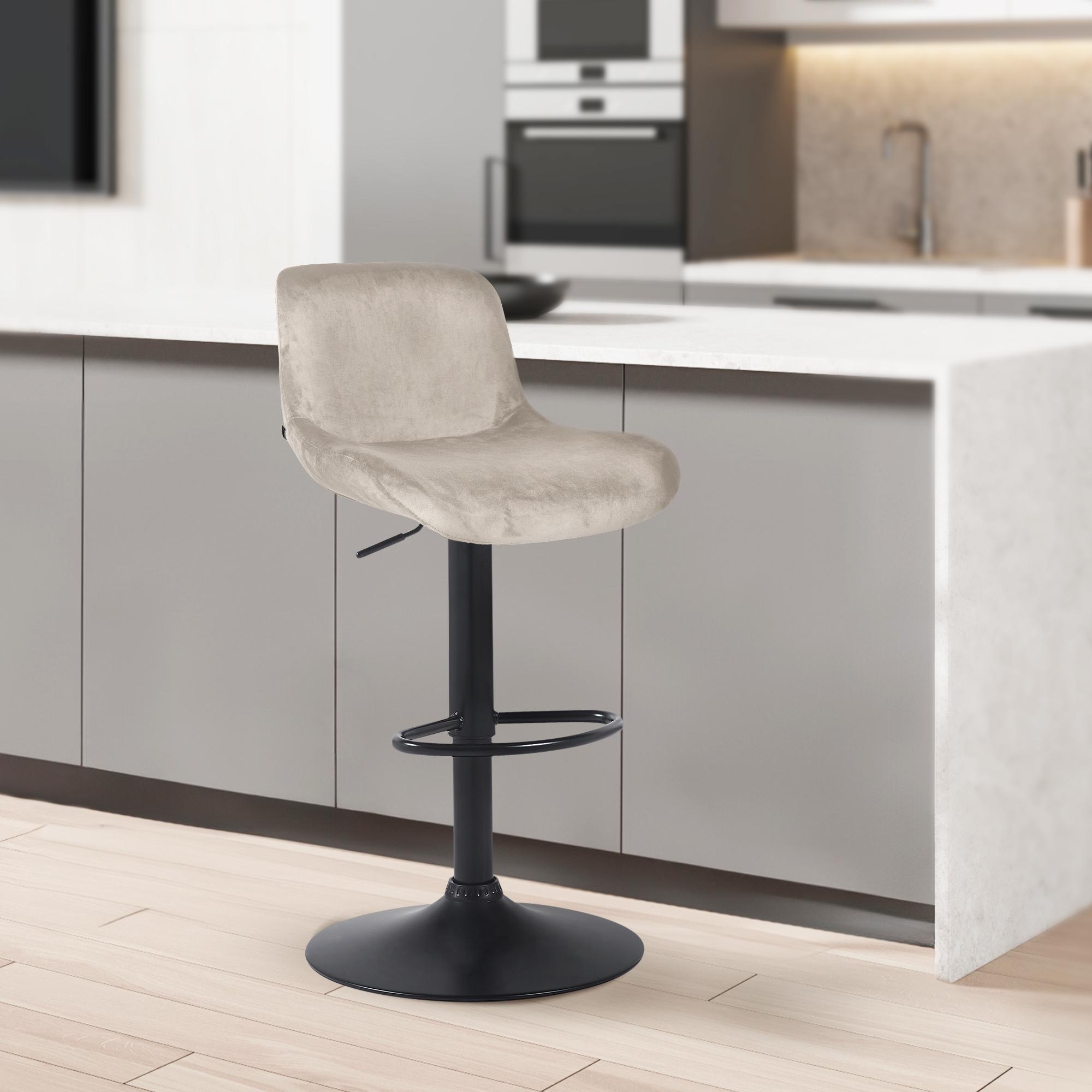 2er Set Barhocker Solon Schwarz