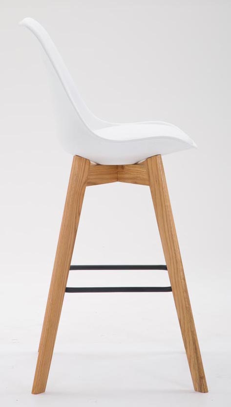 2er Set Barhocker Metz Kunststoff, mit Lehne