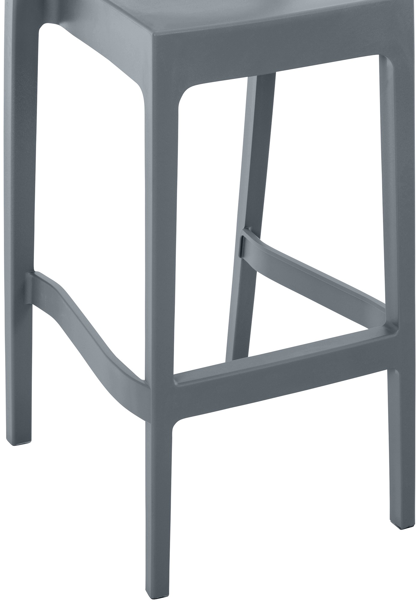 2er Set Barhocker Maya Kunststoff
